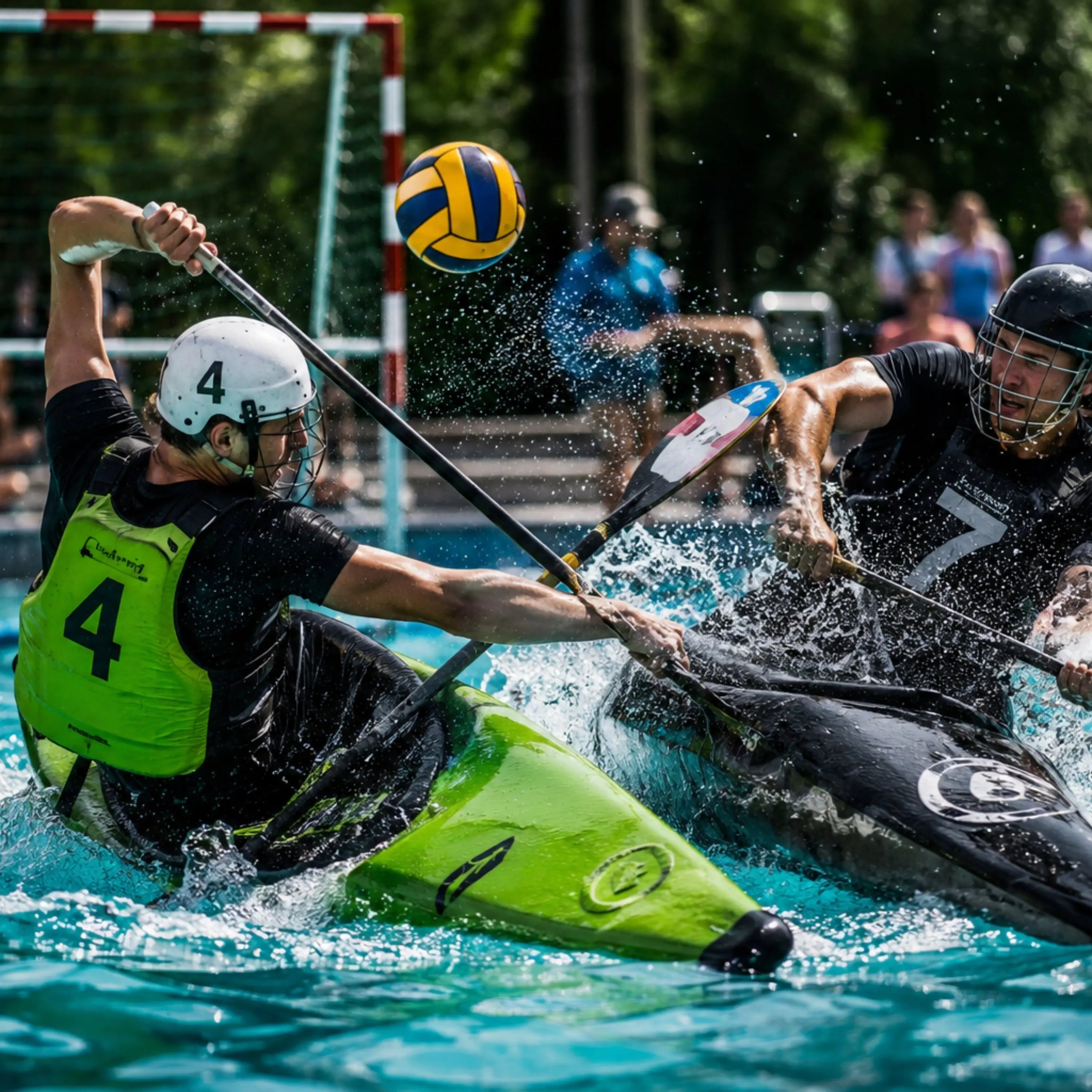 Canoe polo tees for tactical, physical players who thrive in the scramble for the ball
