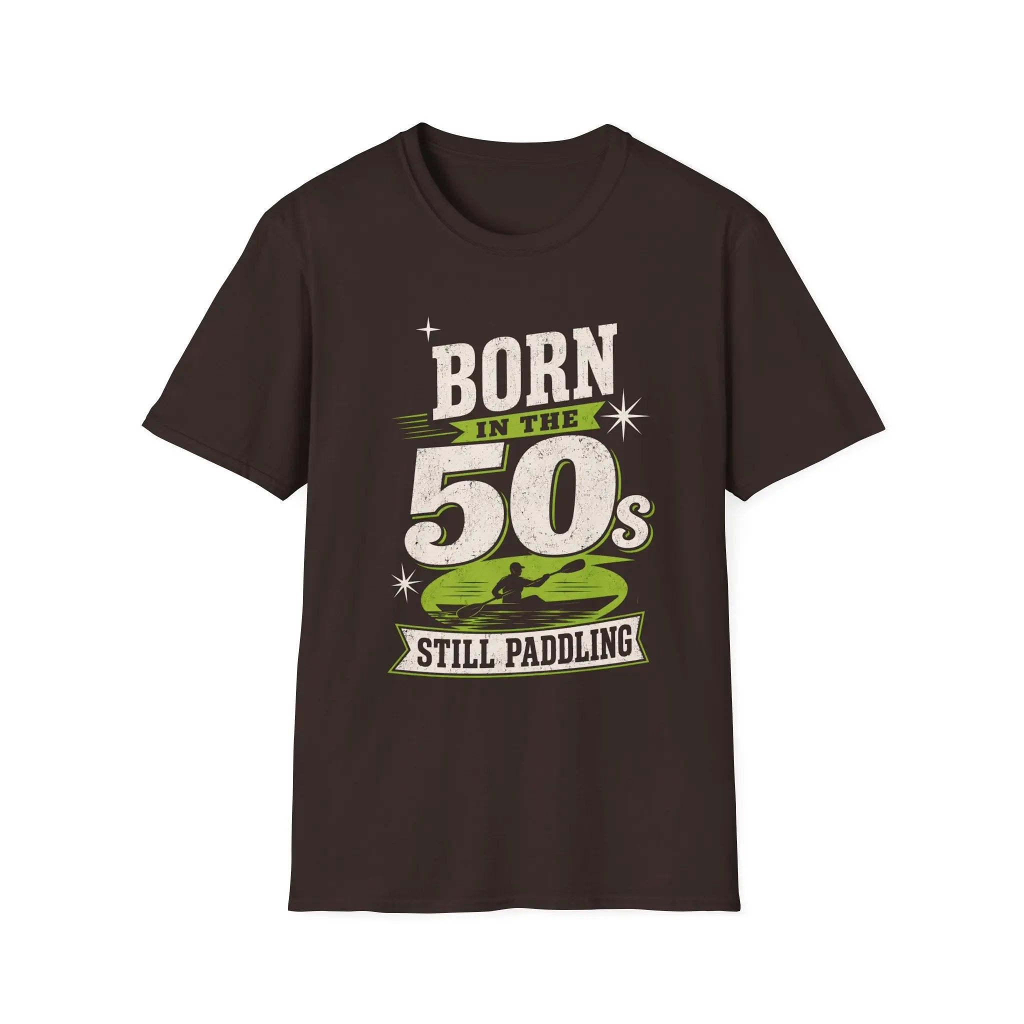Born In The 50s and Still Paddling T-shirt