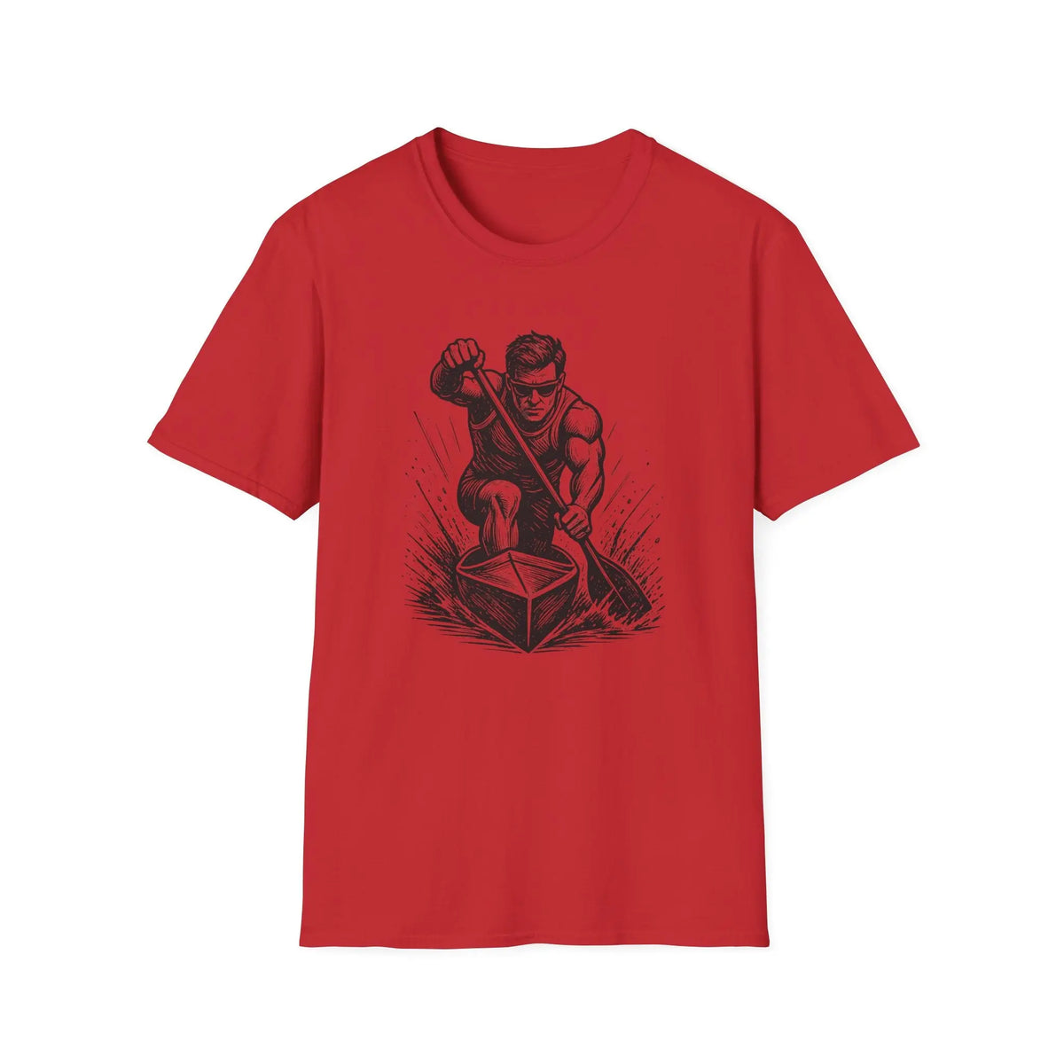 One Knee, One Blade Tee