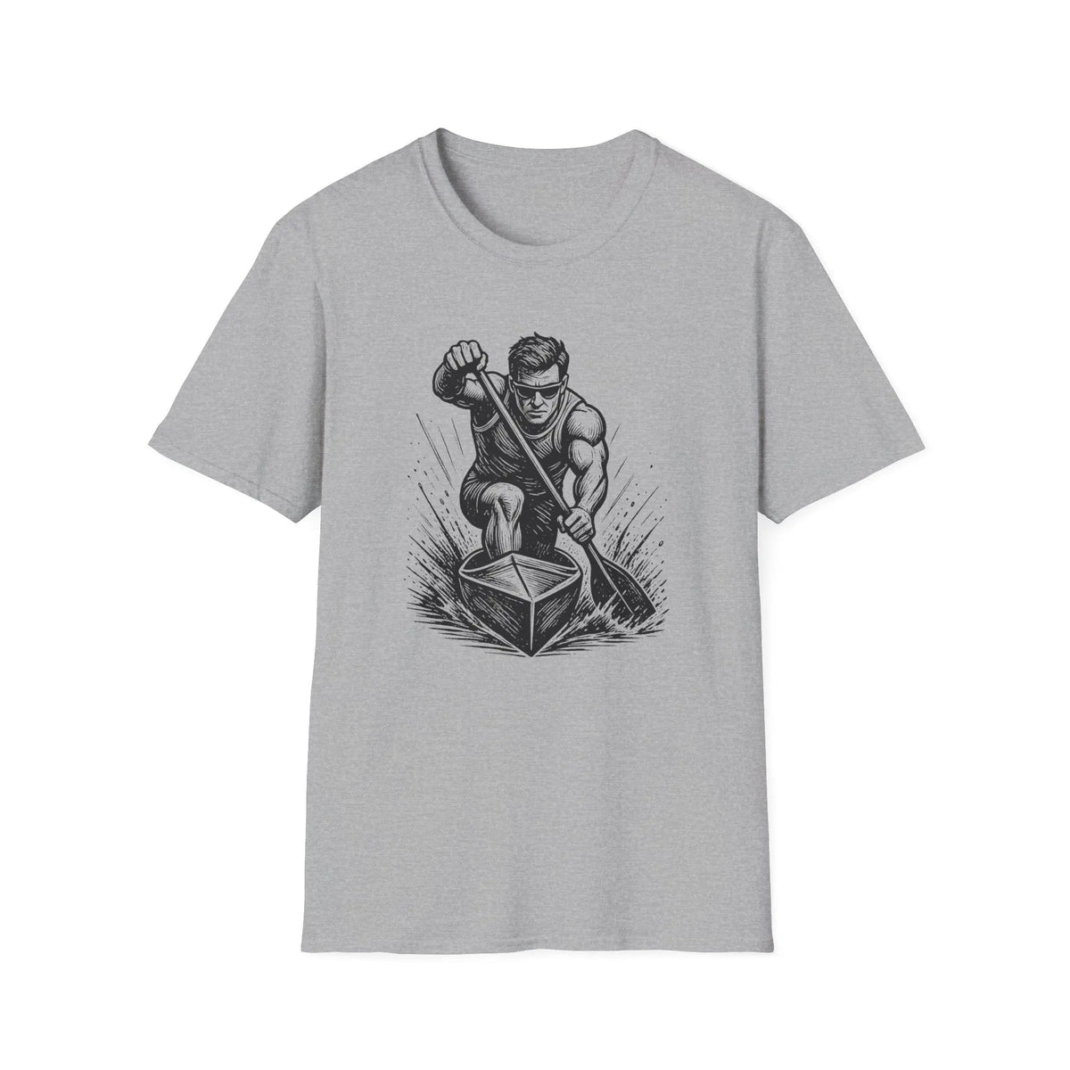 One Knee, One Blade Tee