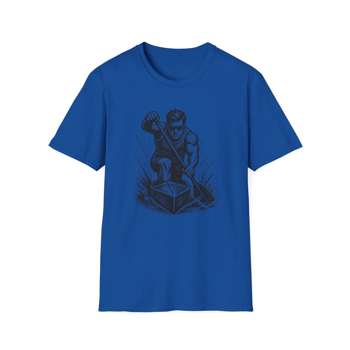 One Knee, One Blade Tee