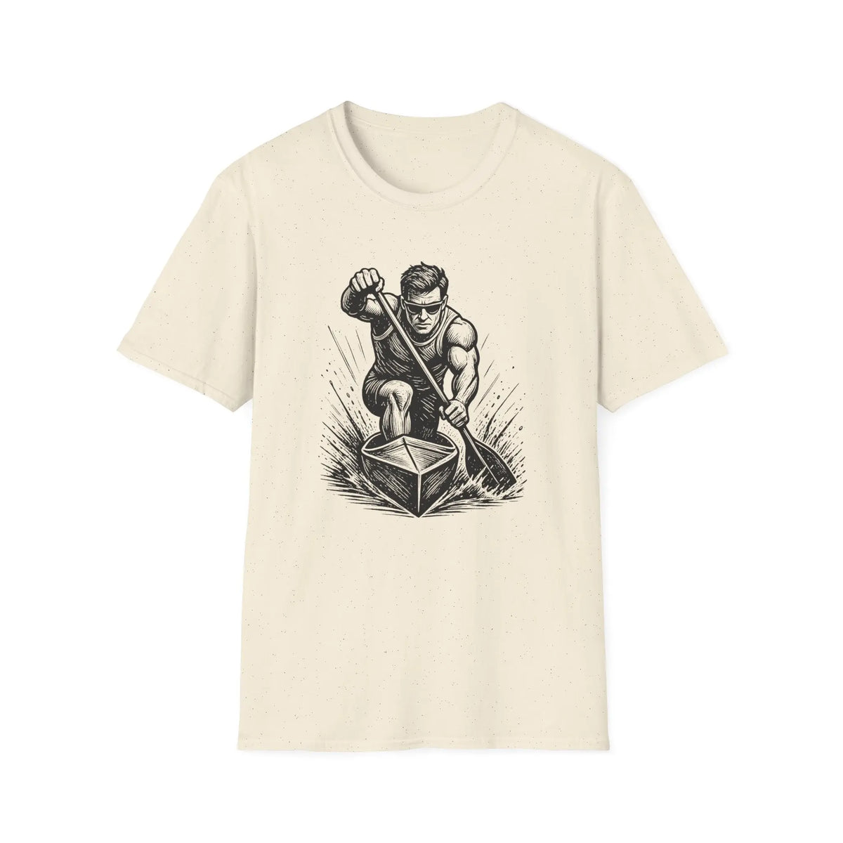 One Knee, One Blade Tee