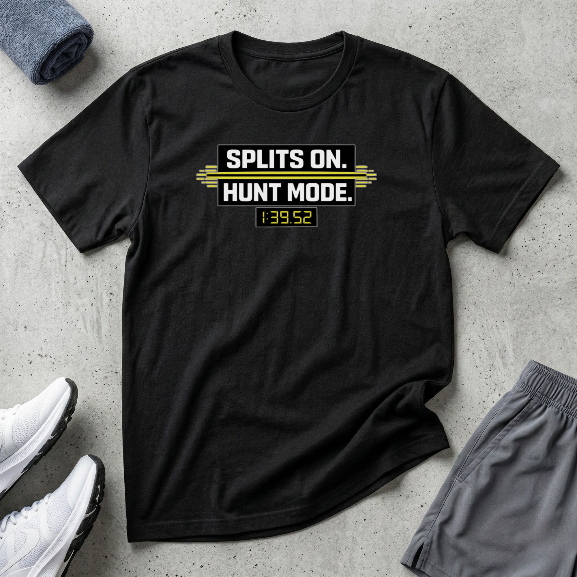 Splits On. Hunt Mode. Kayak Canoe Racing T-shirt