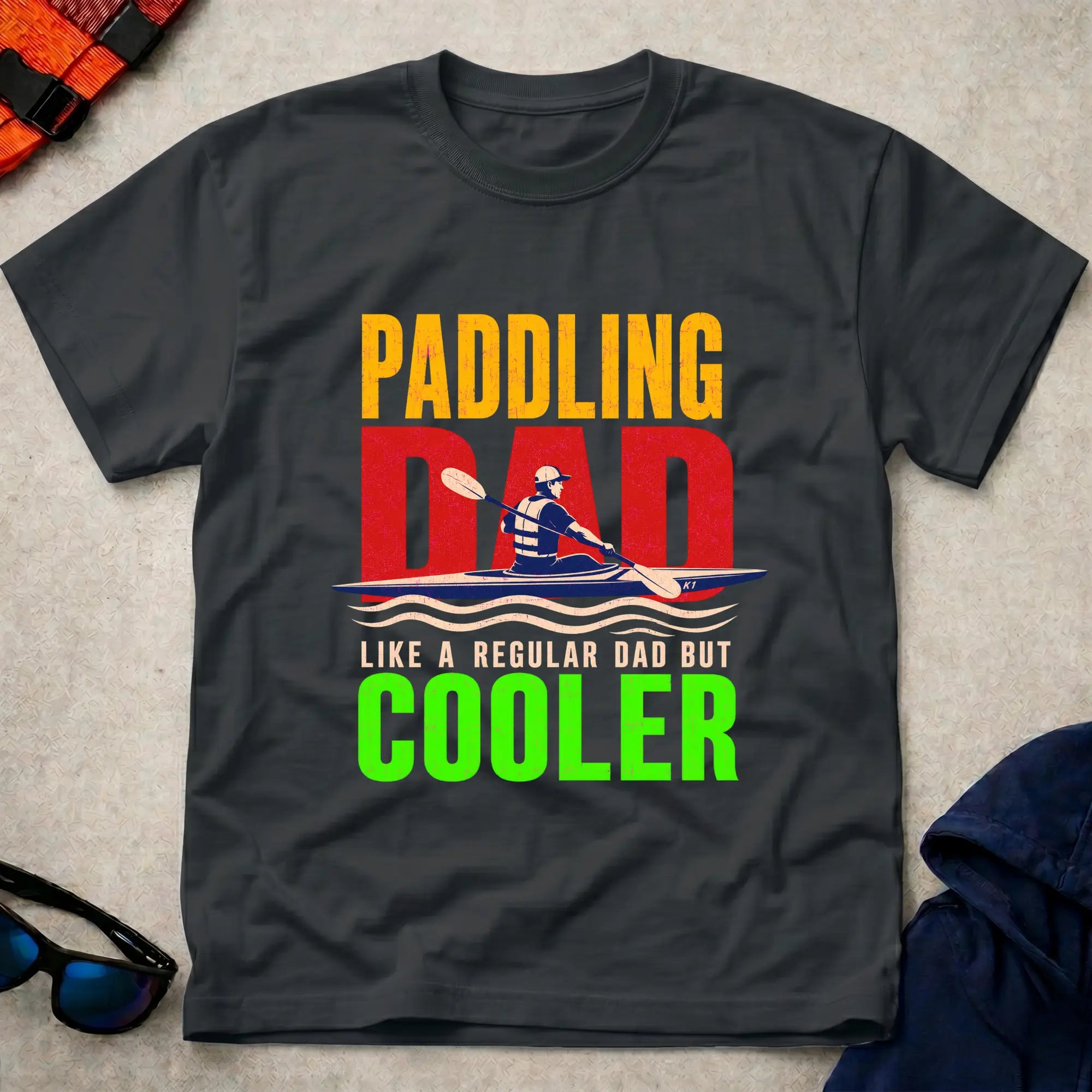 Cool Paddling Dad T-shirt 