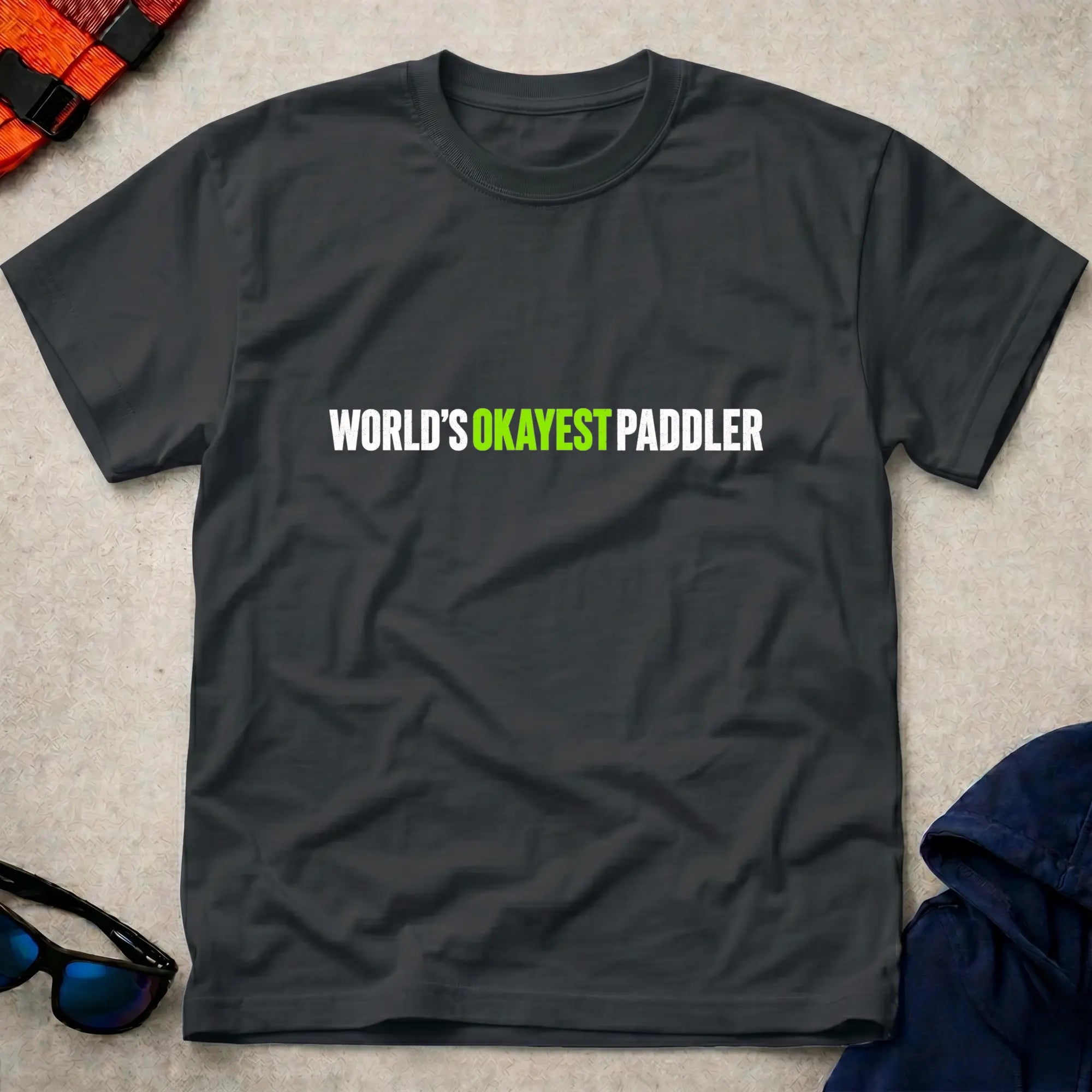 World's Okayest Paddler limited edition T-shirt