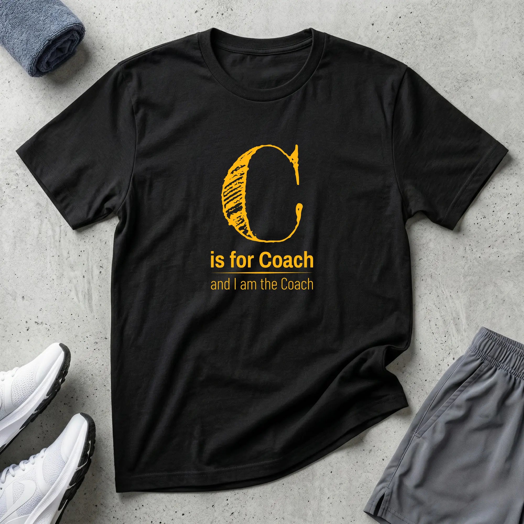 C is for Coach. Instructor T-Shirt Printify