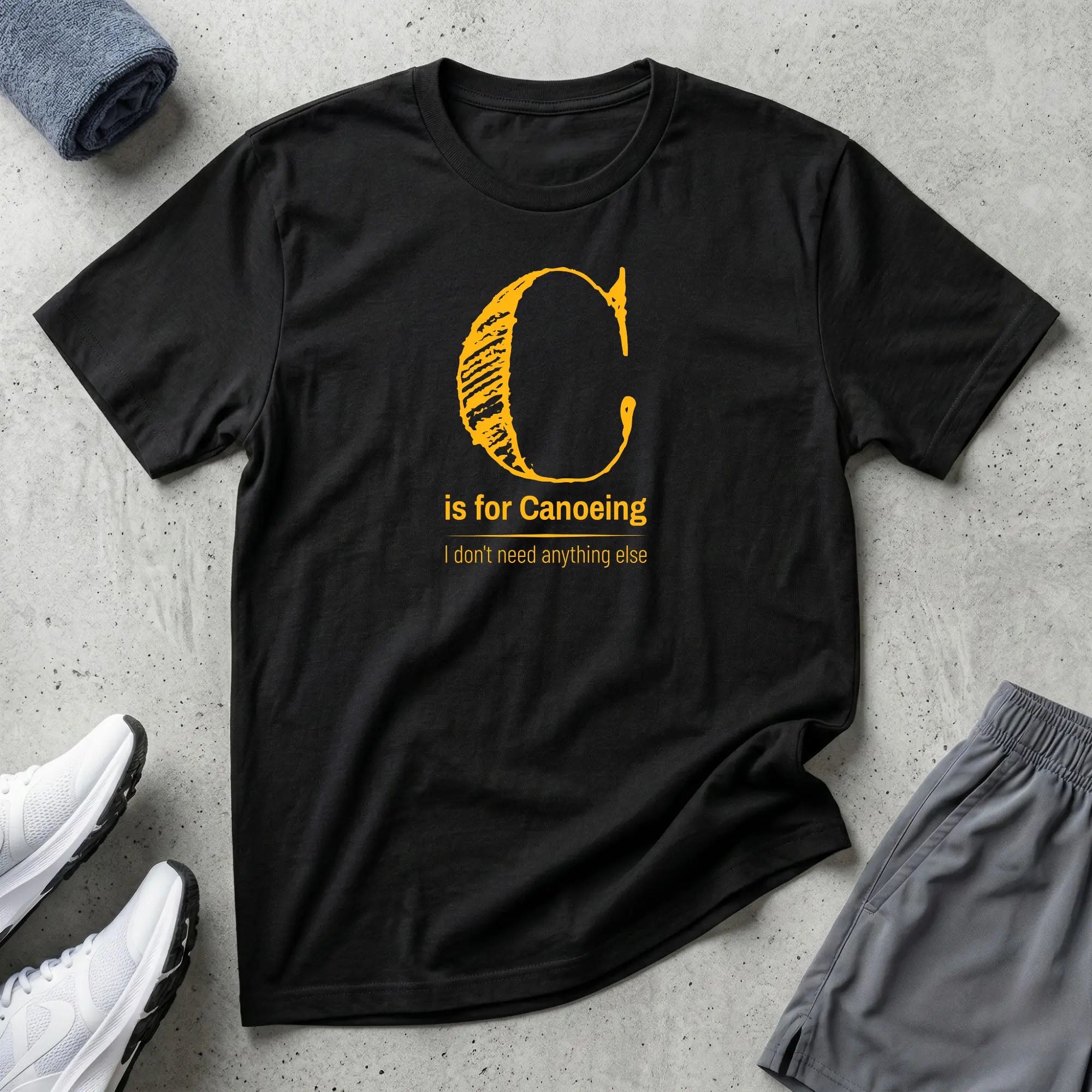C is for Canoeing. Canoe T-Shirt Printify