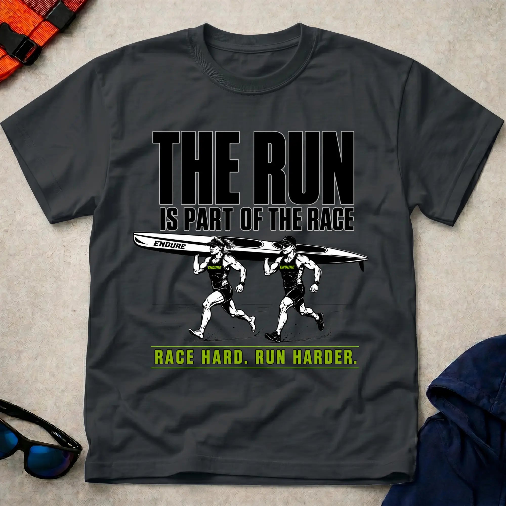 Endure The Run Is Part Of The Race Tee 