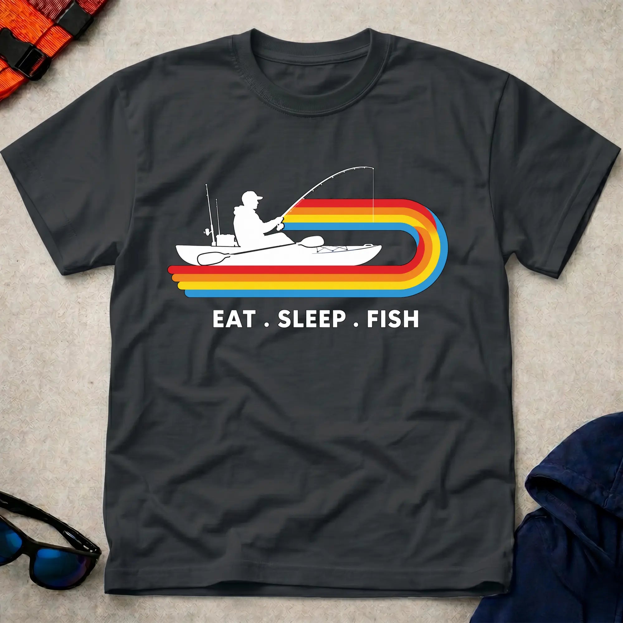 Eat Sleep Fish T-Shirt 