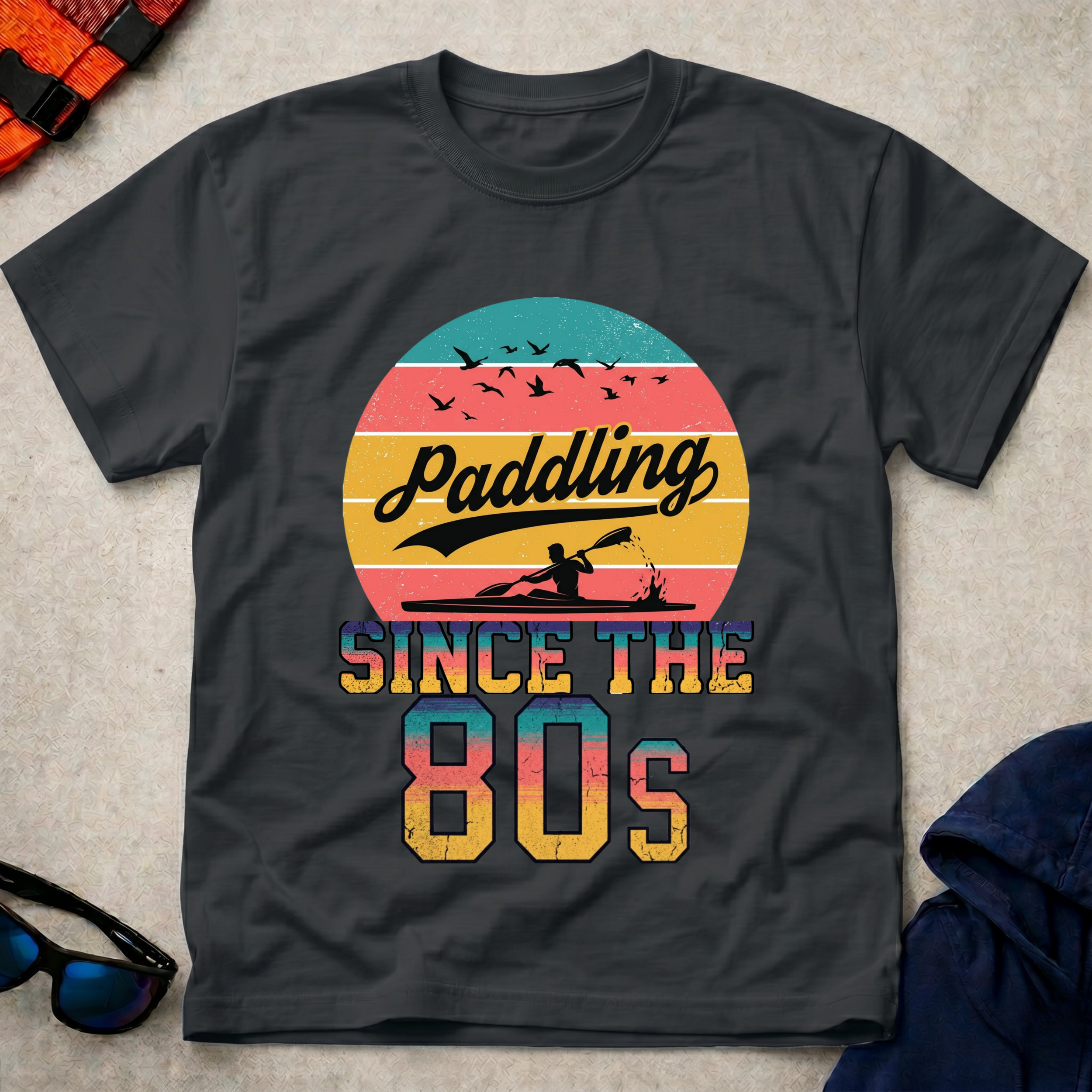 Paddling Since The 80s T-shirt 