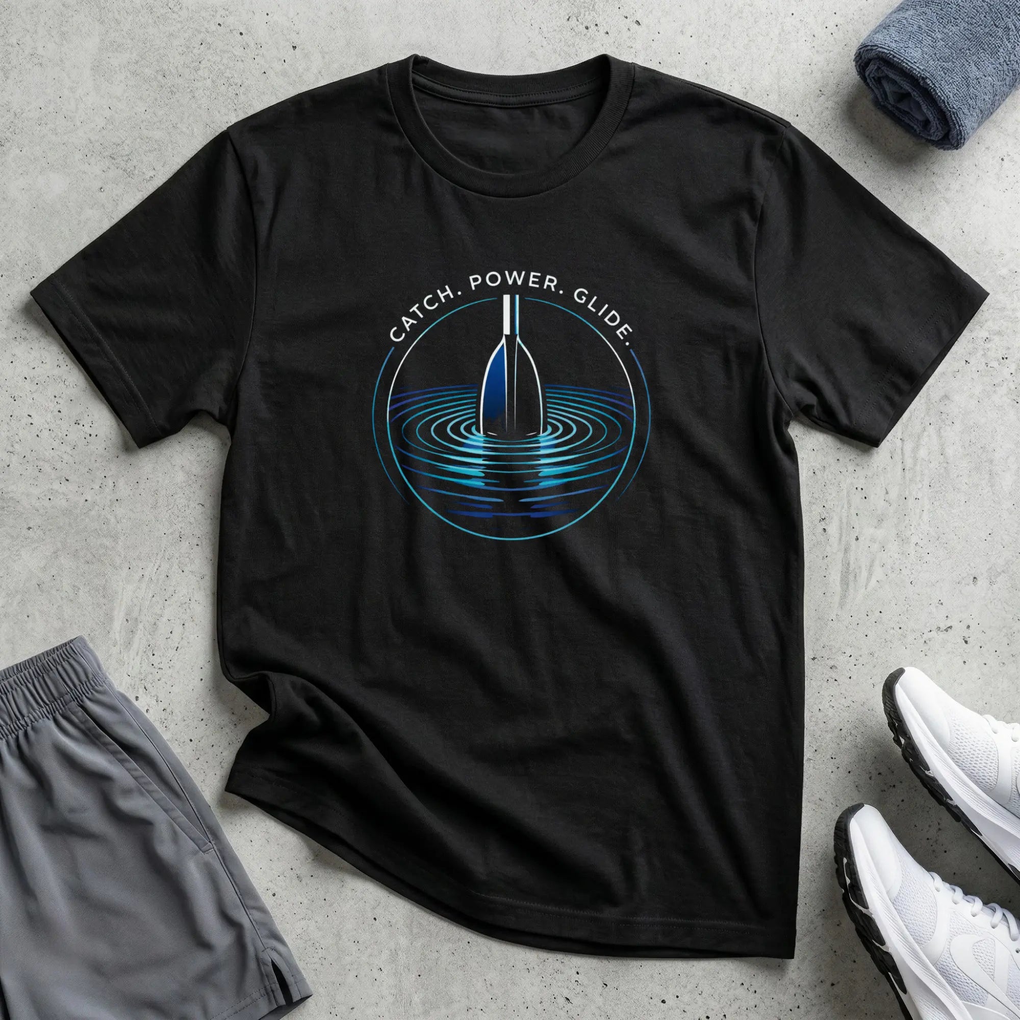 Catch. Power. Glide. Canoe Kayak T-Shirt Printify