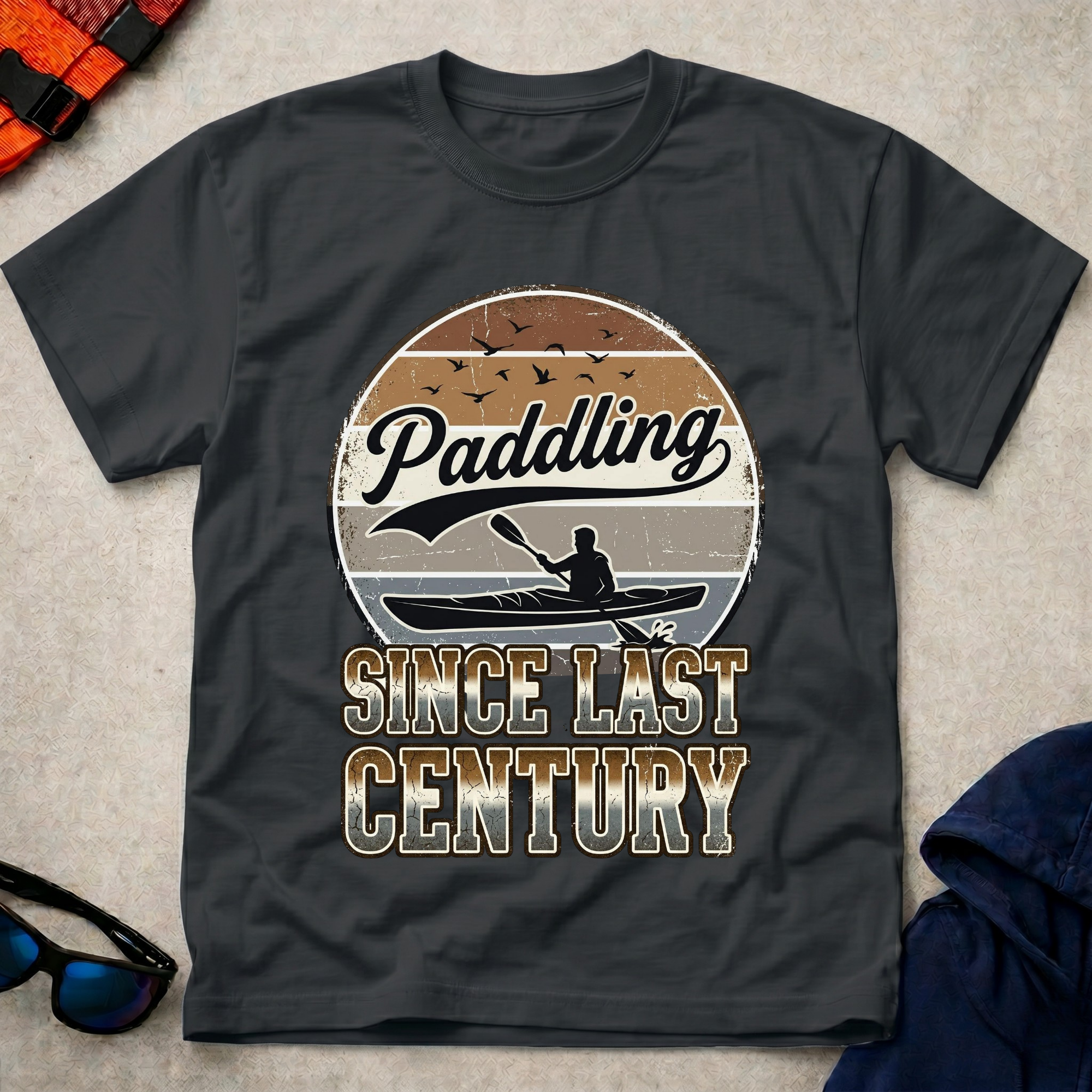 Paddling Since Last Century T-shirt 