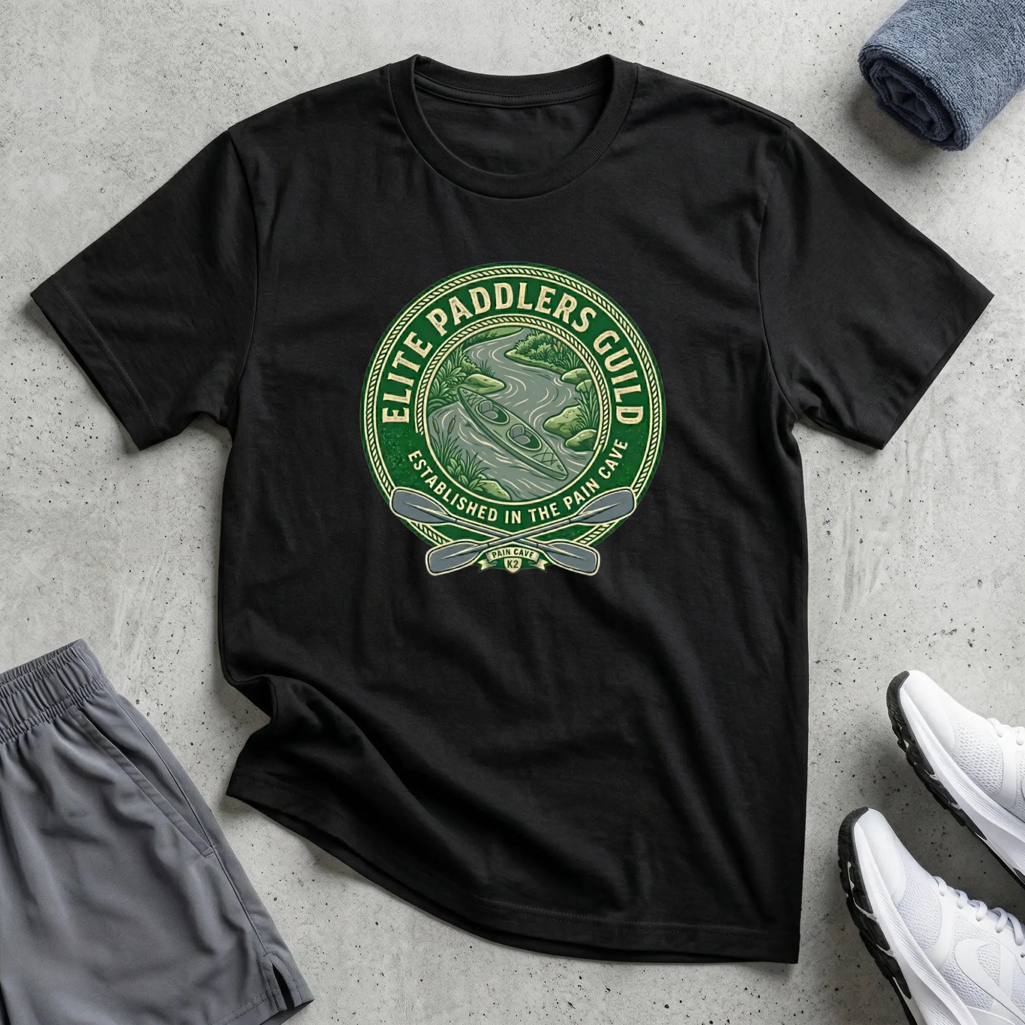 Elite Paddlers Guild. K2 Kayak T-Shirt Printify