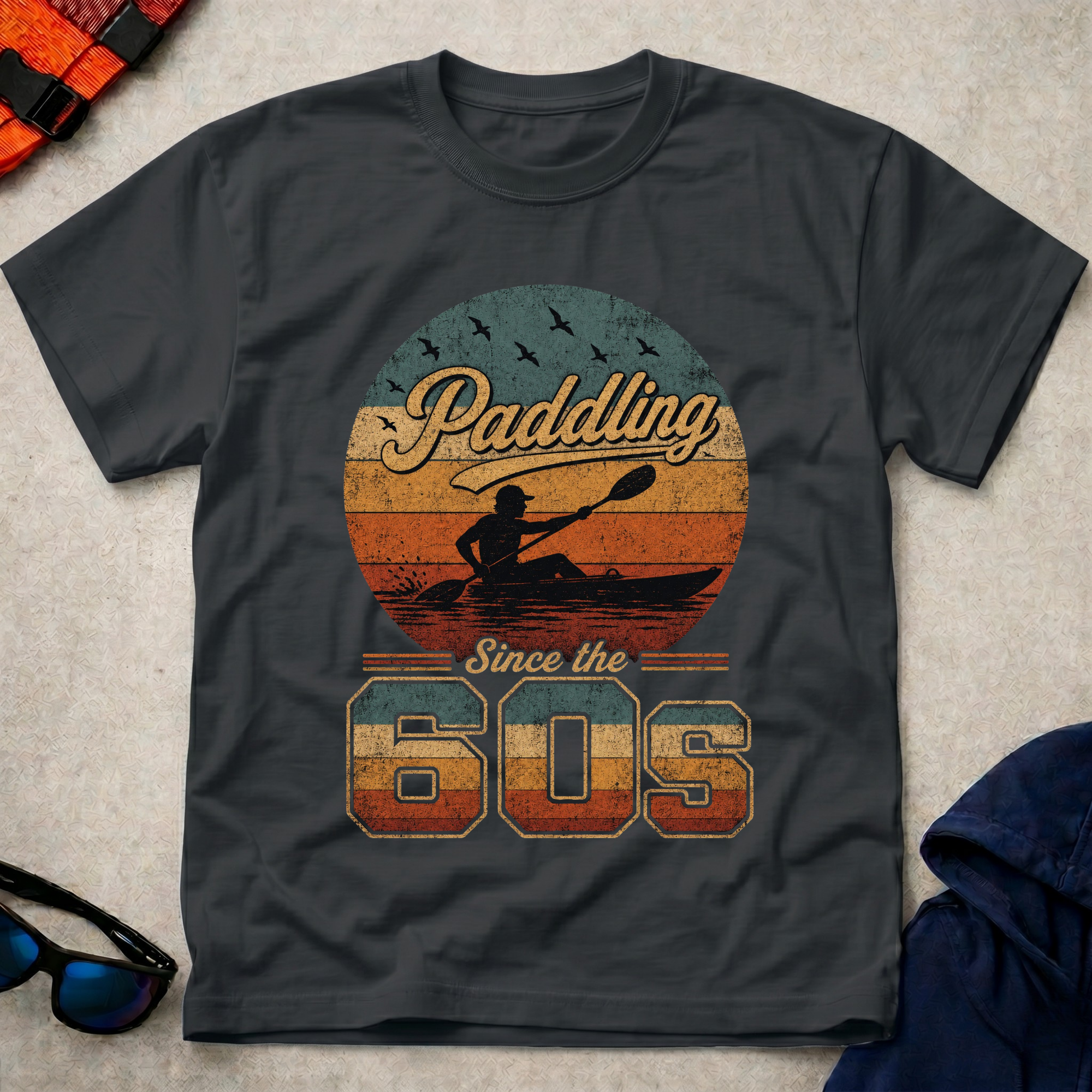 Paddling Since The 60s T-shirt 