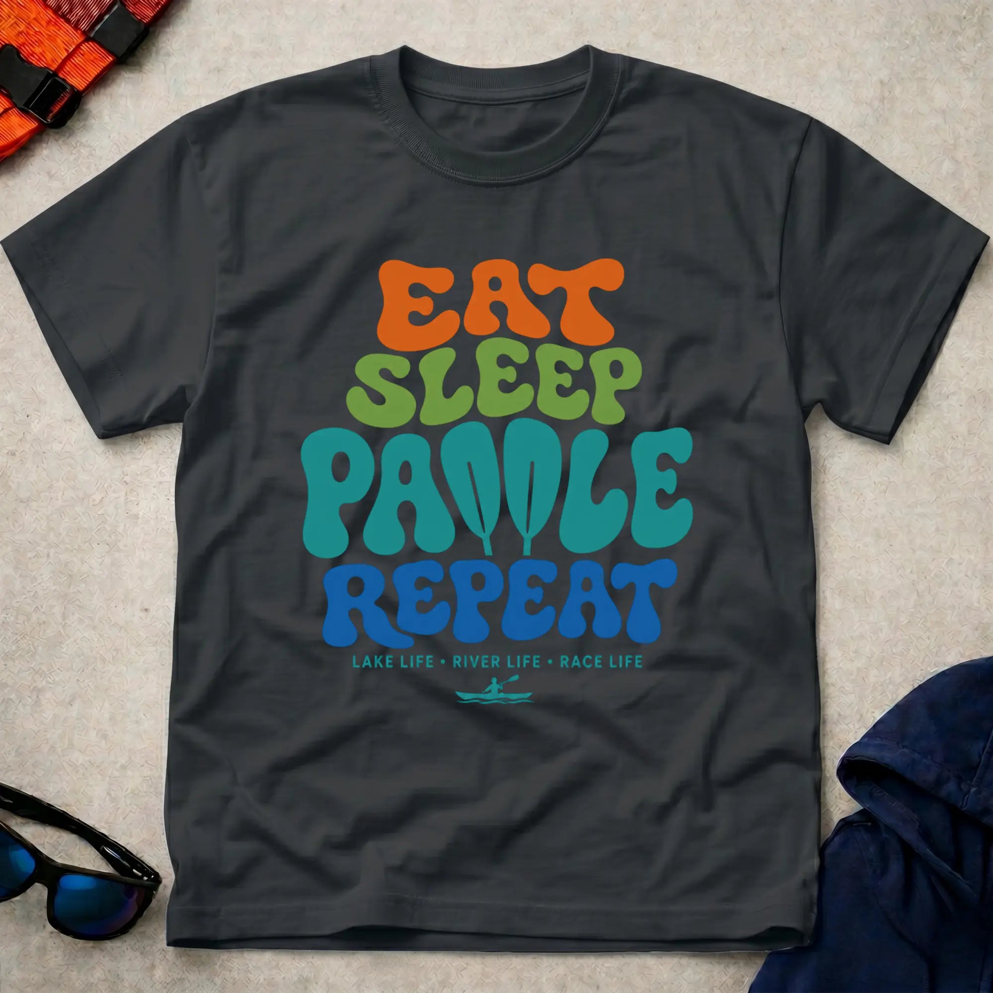Eat Sleep Paddle T-Shirt 