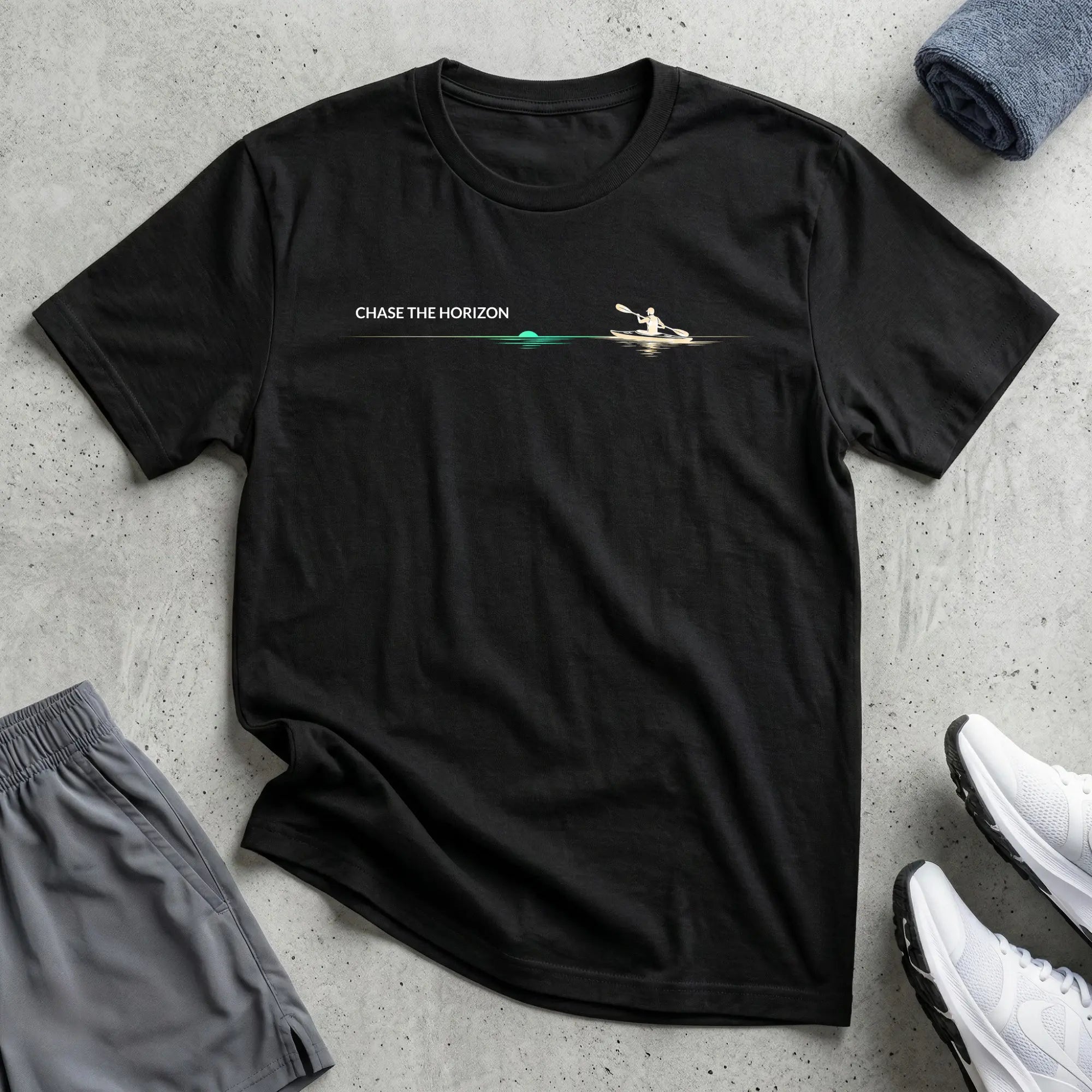 Chase The Horizon. Ocean T-Shirt Printify