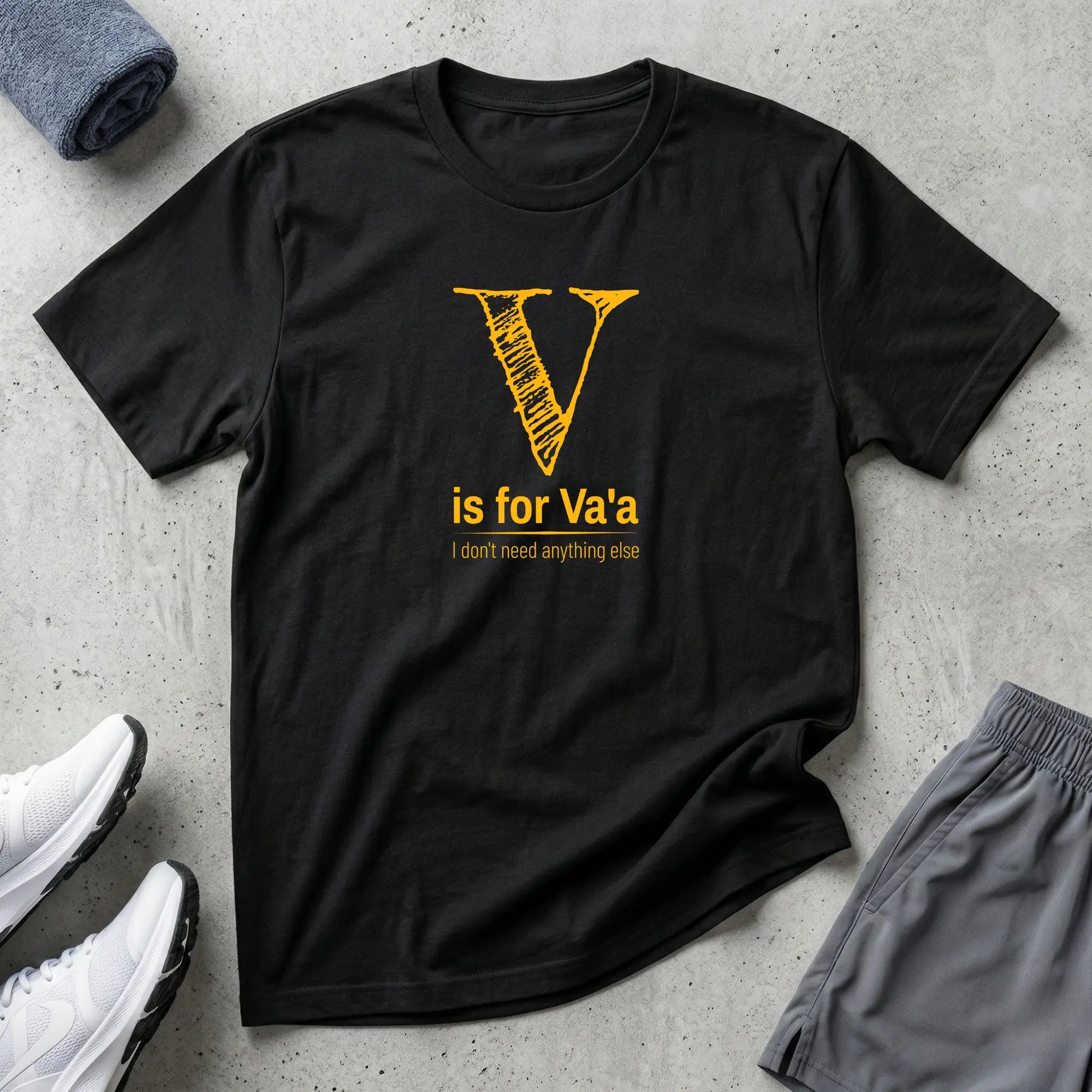V is for Va'a. Paracanoe T-Shirt Printify