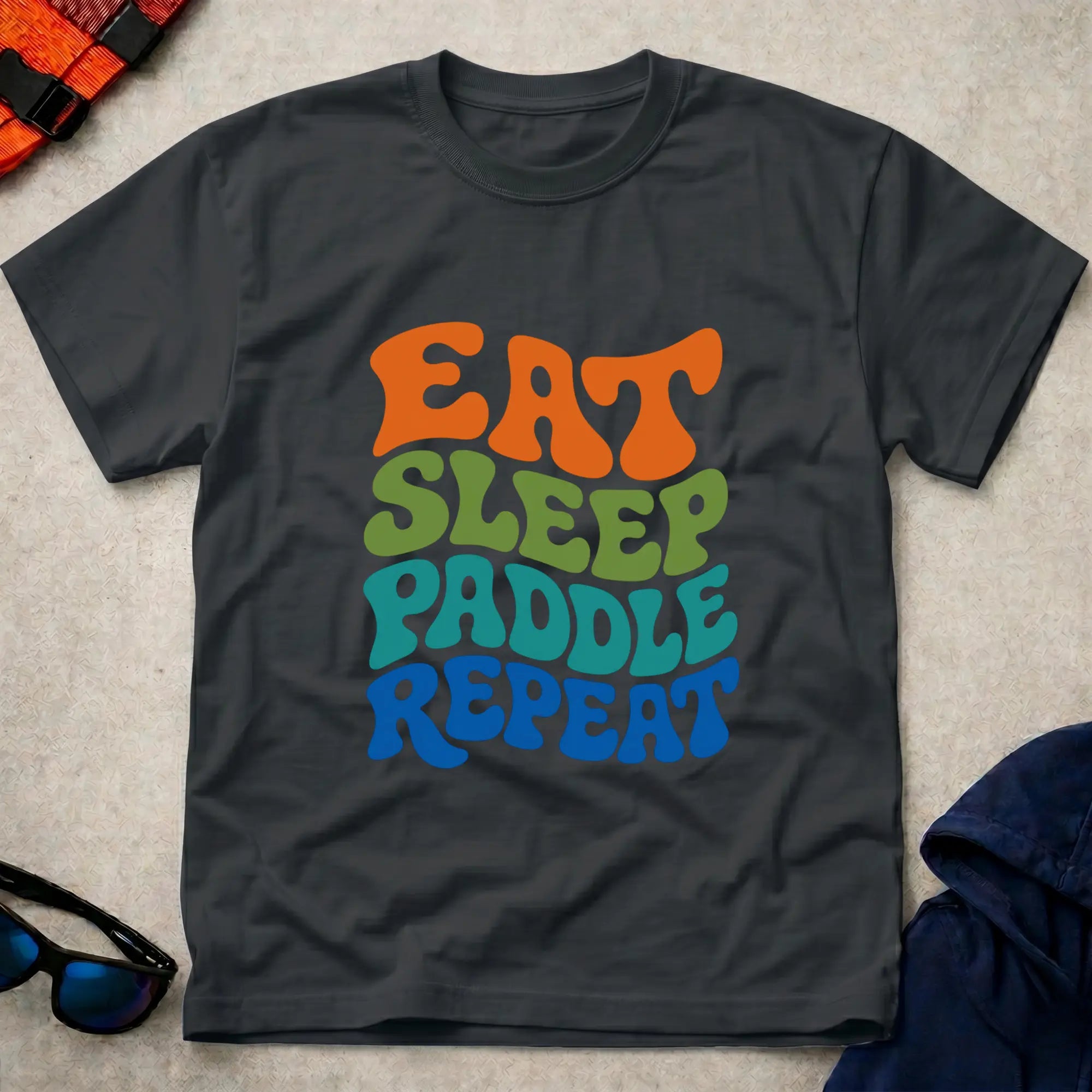 Eat Sleep Paddle Repeat T-Shirt 