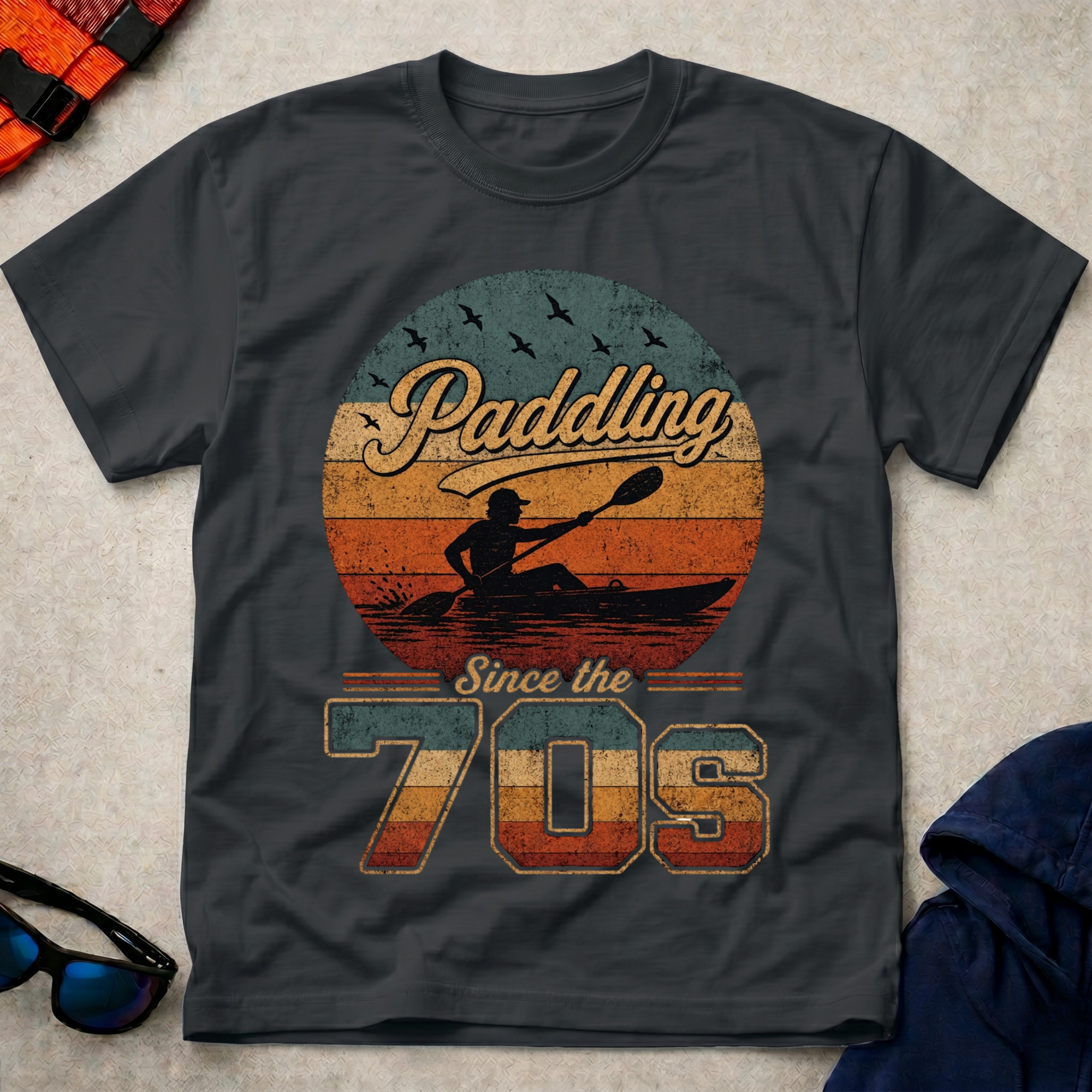 Paddling Since The 70s T-shirt 