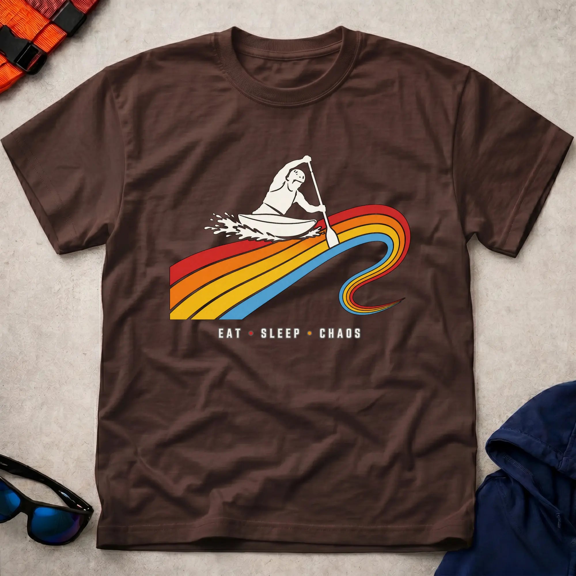 Eat Sleep Canoe Chaos T-Shirt 