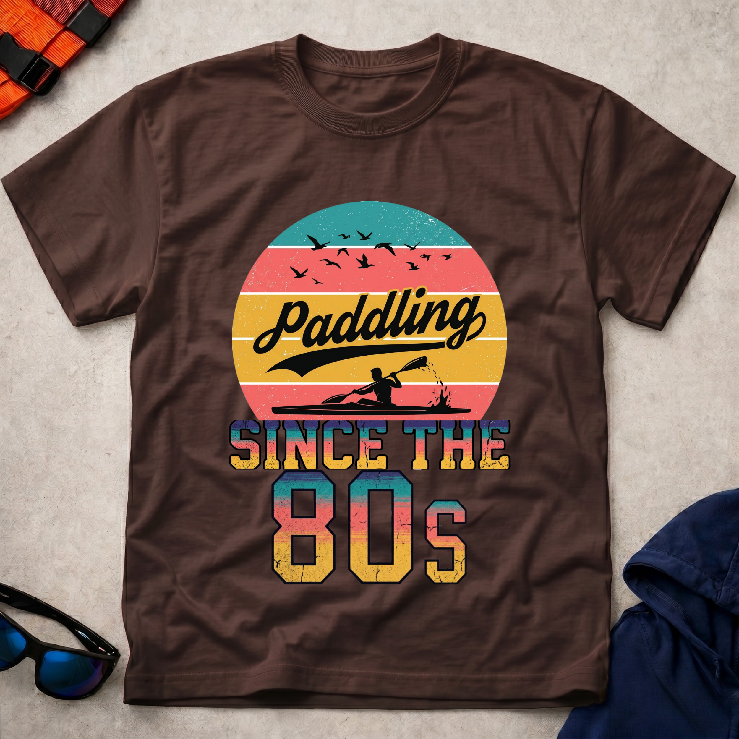 Paddling Since The 80s T-shirt 