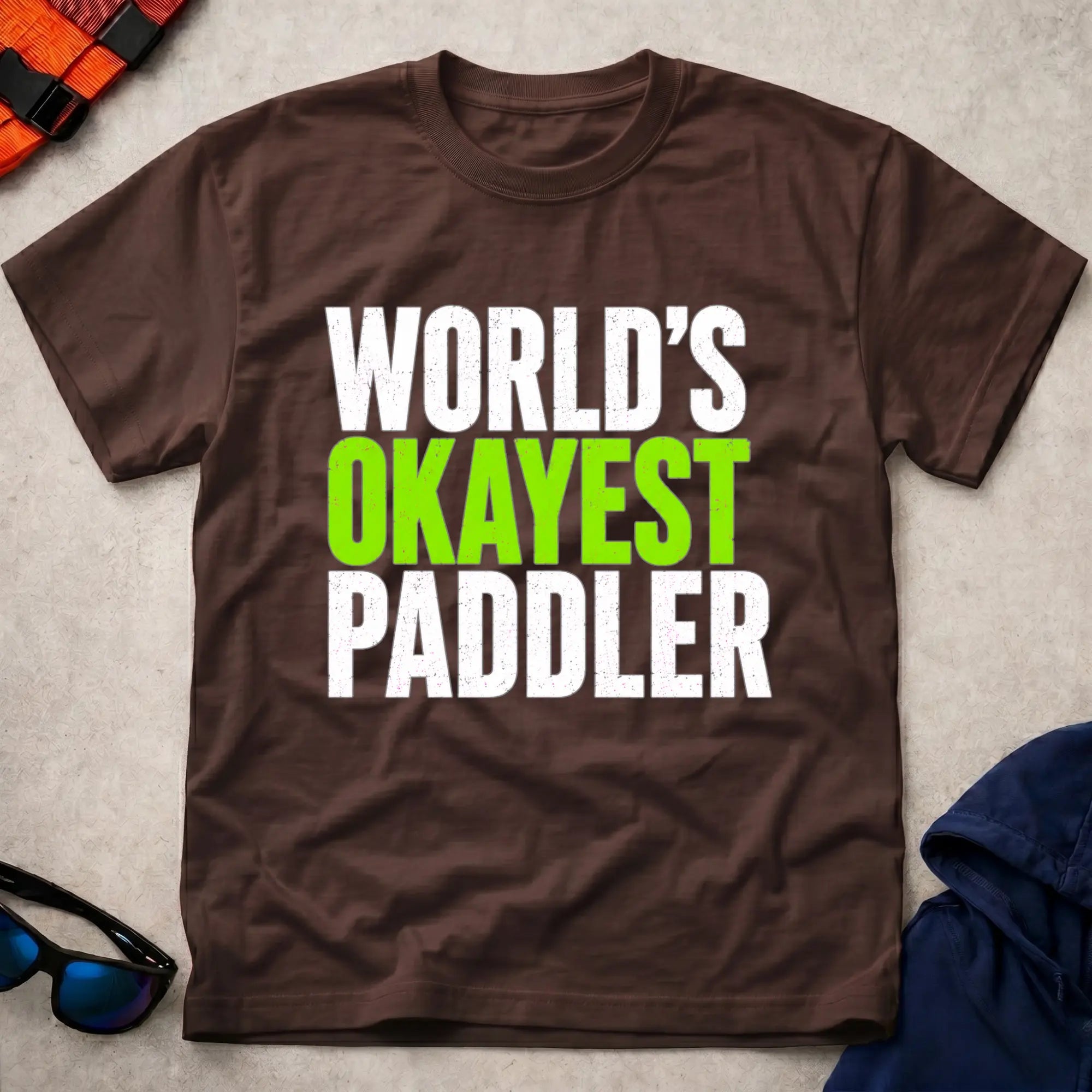 Worlds Okayest Paddler T-Shirt 