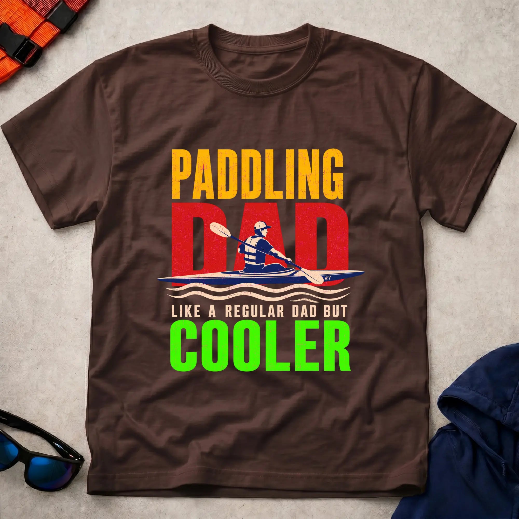 Cool Paddling Dad T-shirt 