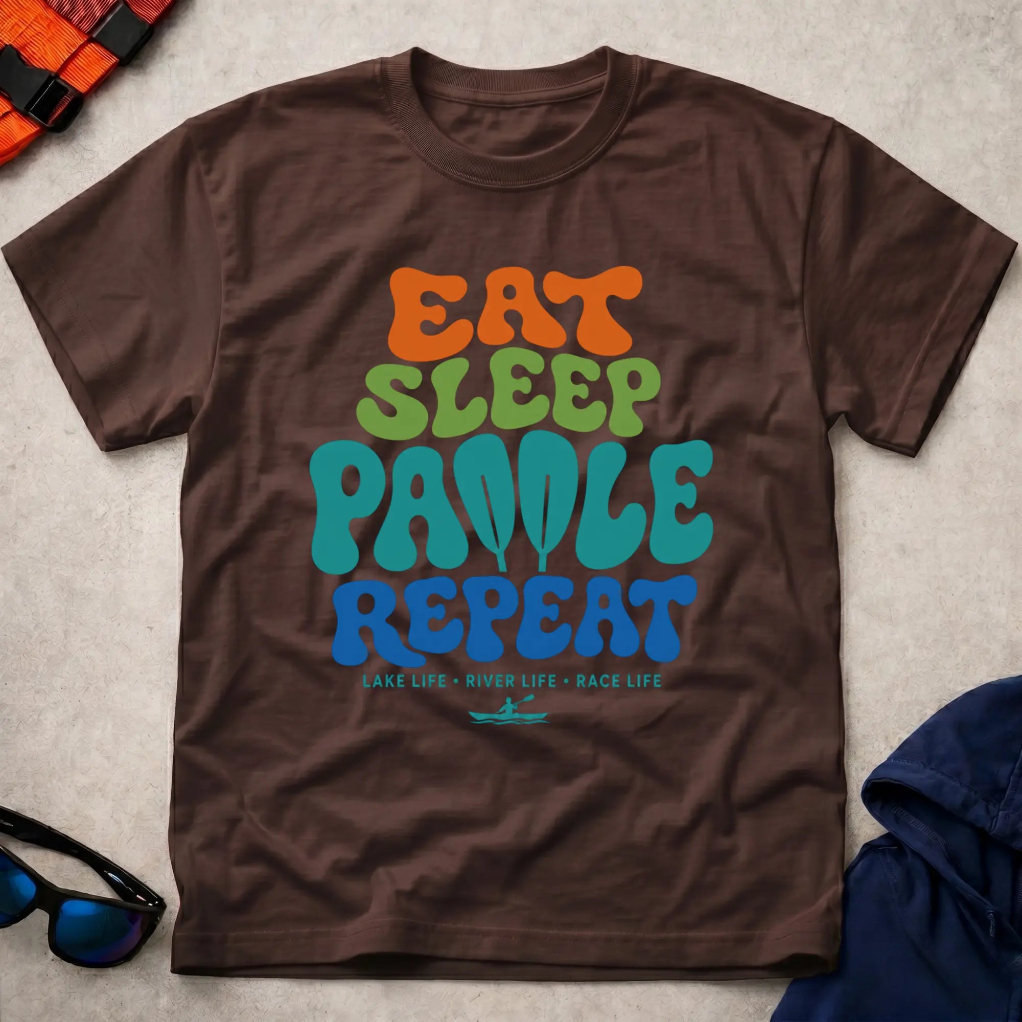 Eat Sleep Paddle T-Shirt 