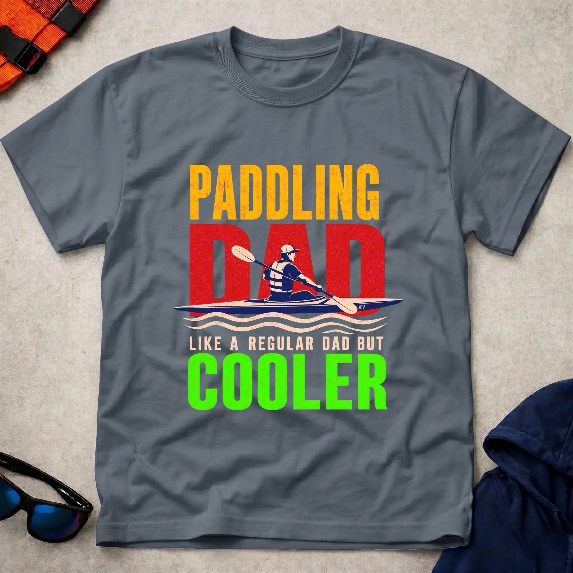 Cool Paddling Dad T-shirt 
