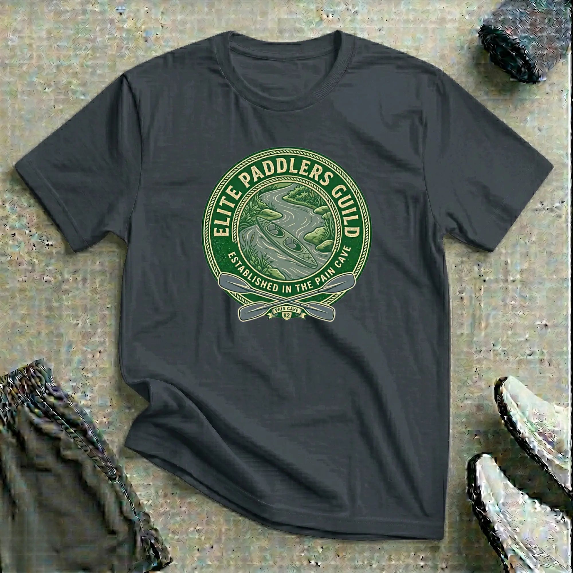 Elite Paddlers Guild. K2 Kayak T-Shirt Printify
