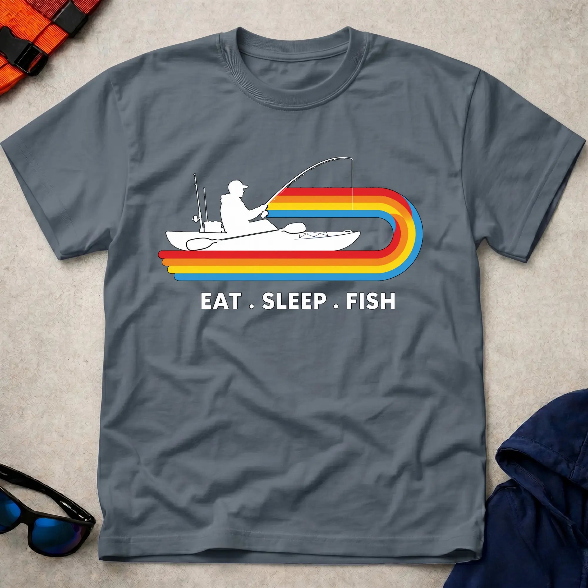 Eat Sleep Fish T-Shirt 