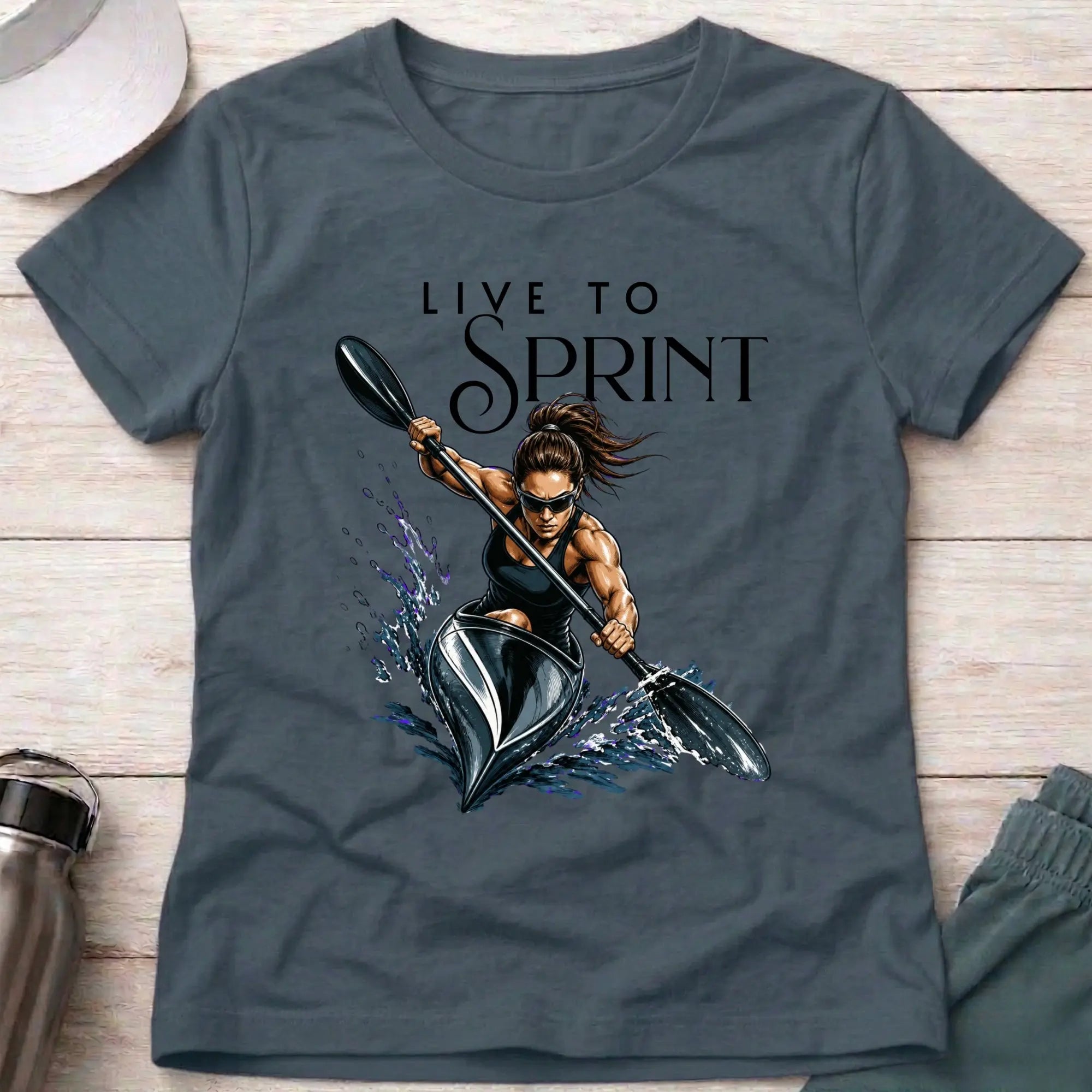 Live To Sprint Fitted Tee