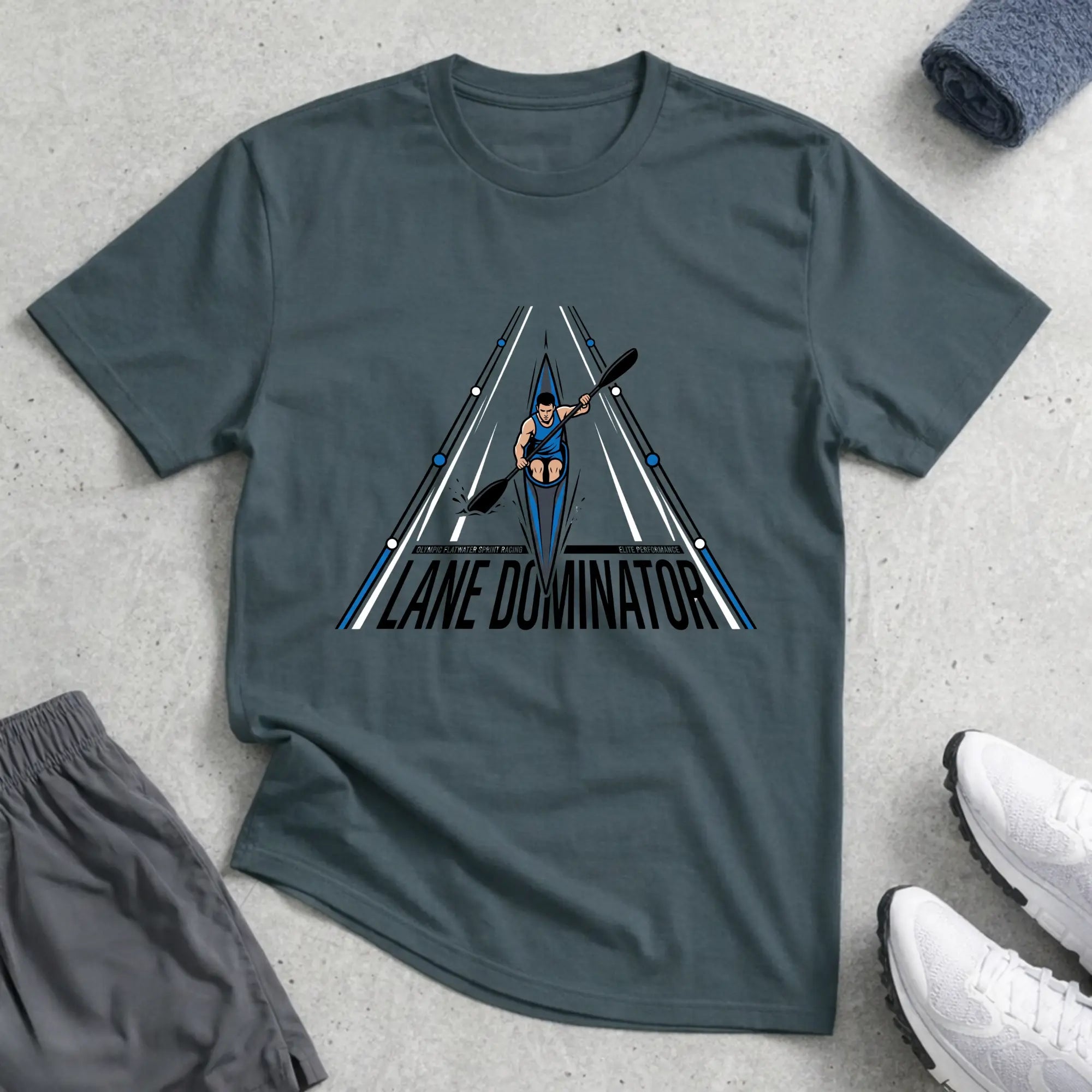 Lane Dominator - Racing T-Shirt Printify