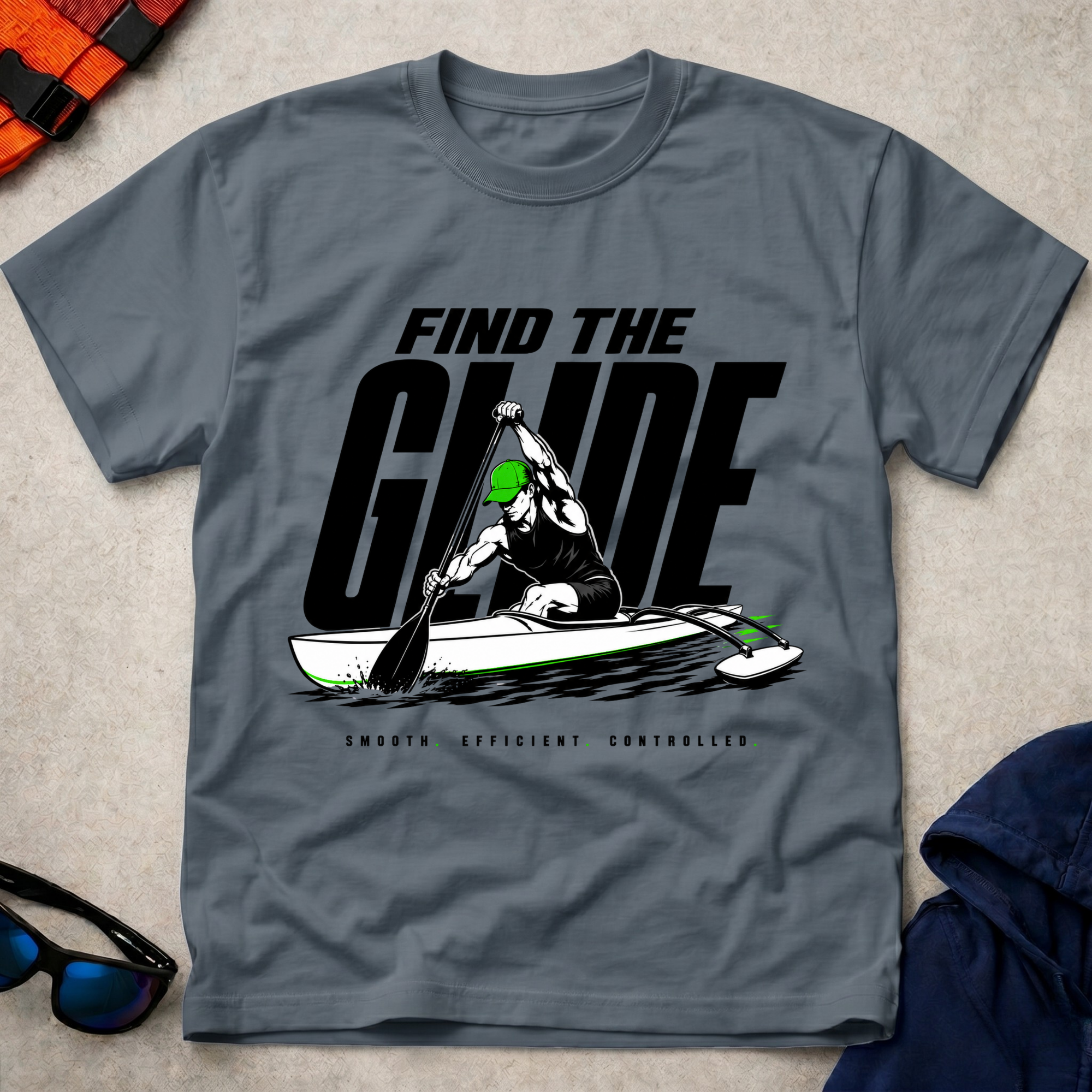 Flow Find The Glide - Va'a Tee 
