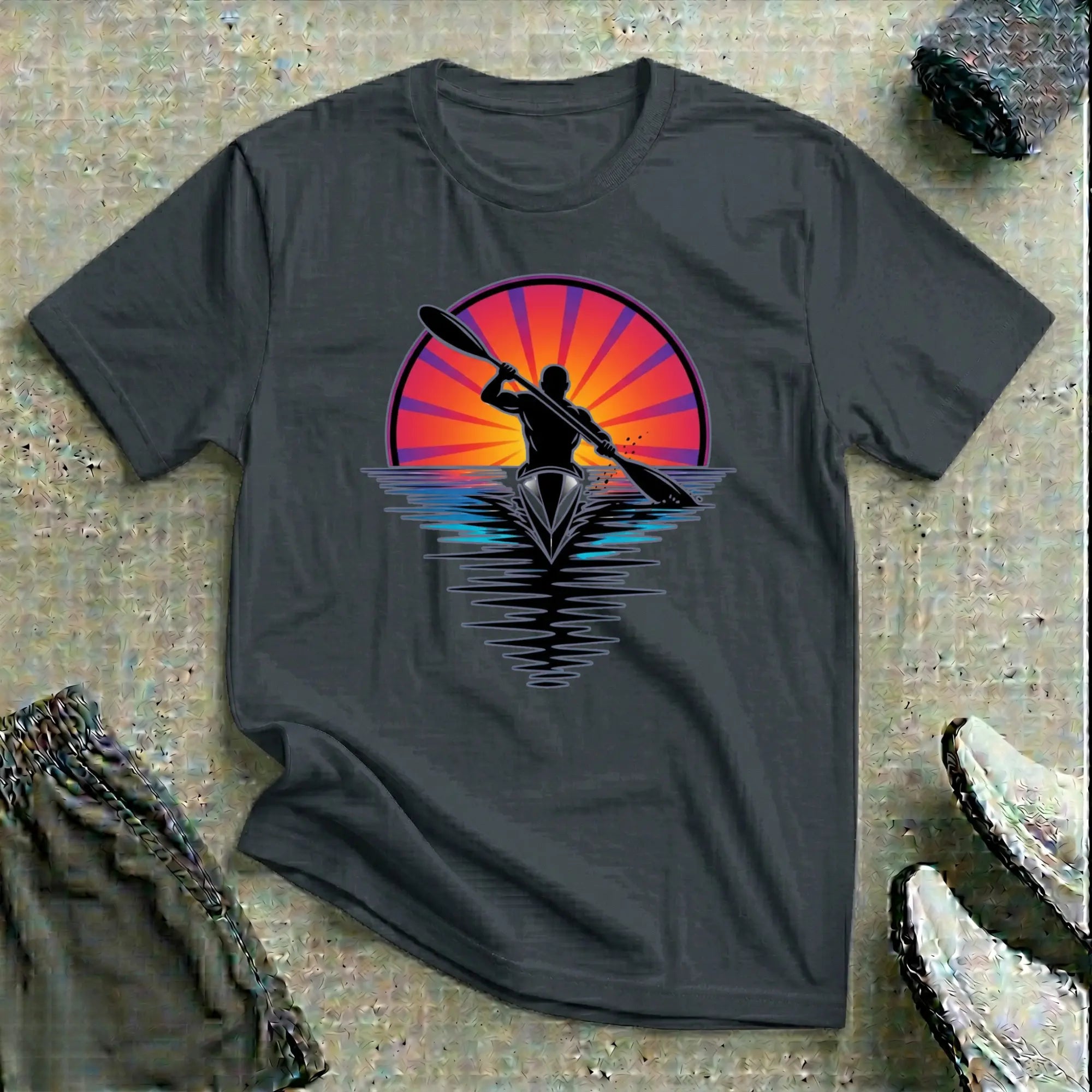 1980s Sunset Really Relaxed T-Shirt Printify