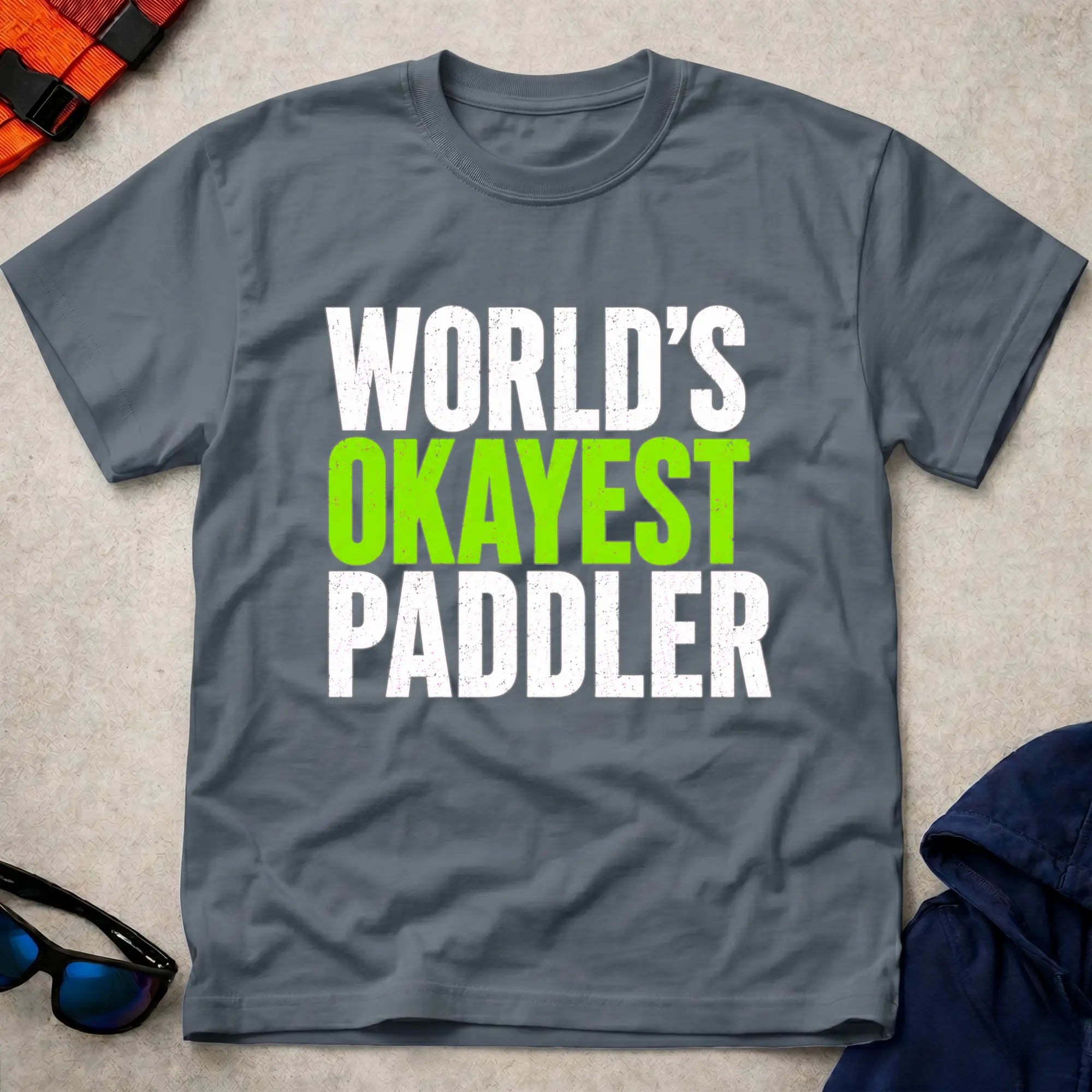 Worlds Okayest Paddler T-Shirt 