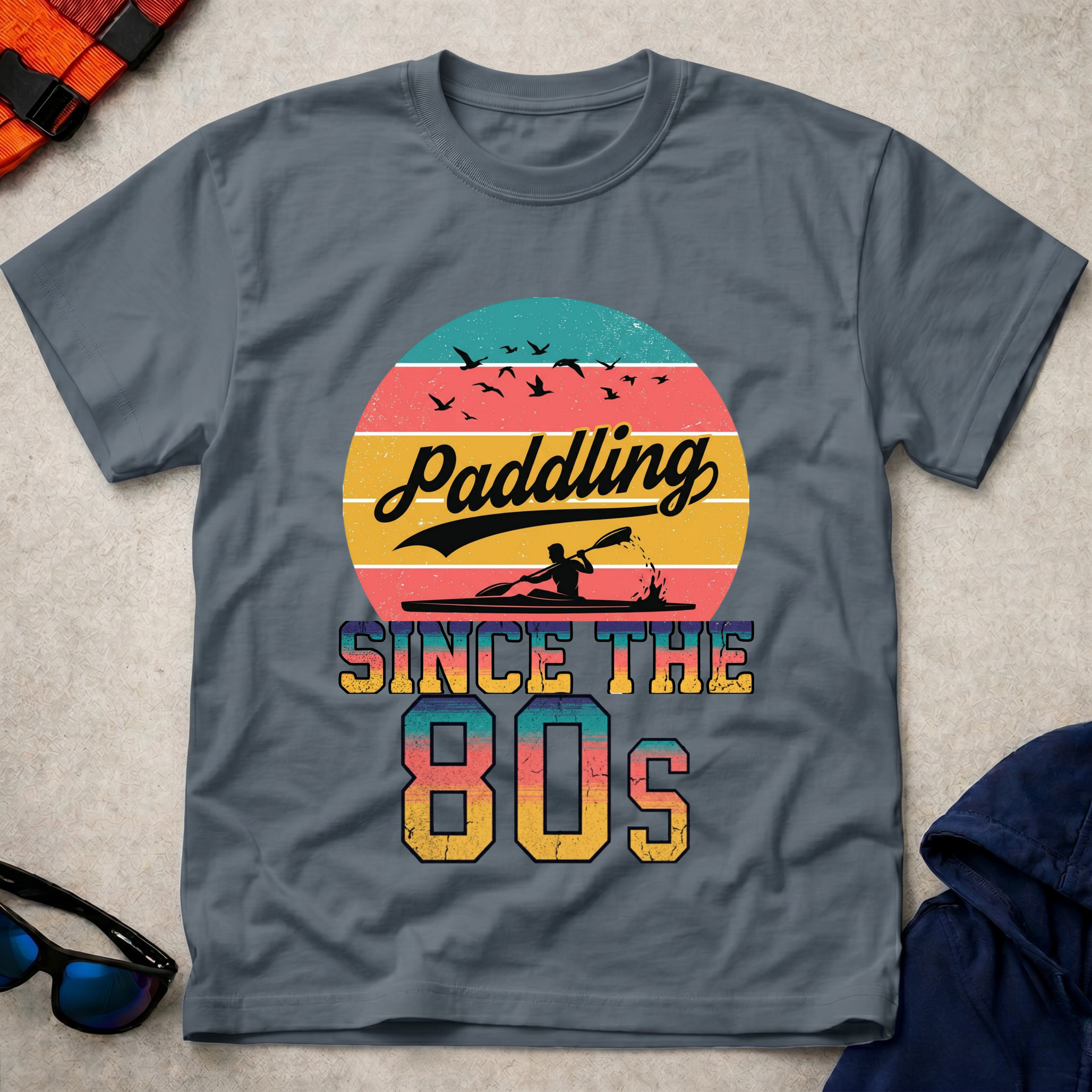 Paddling Since The 80s T-shirt 