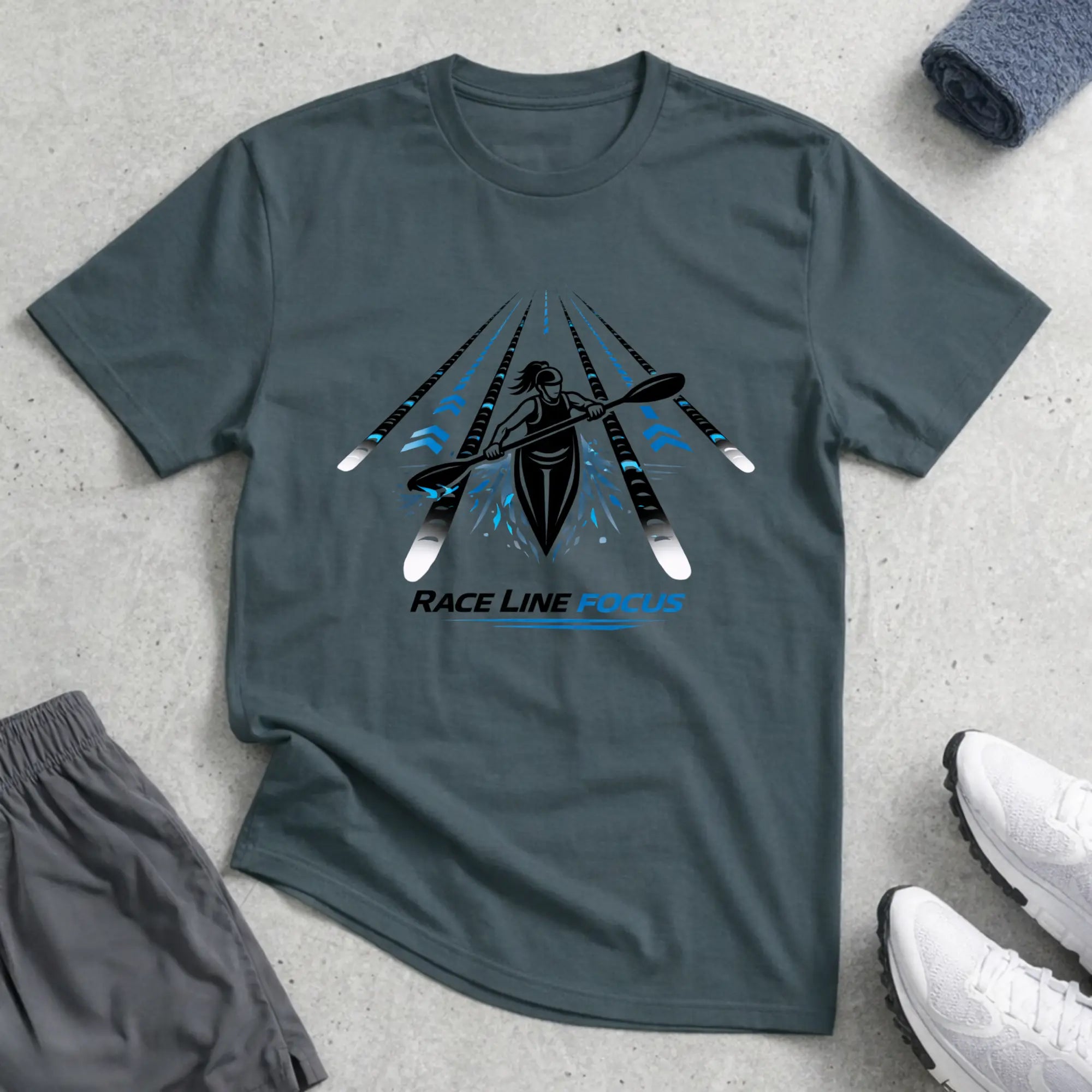 Race Line Focus - Racing T-Shirt Printify