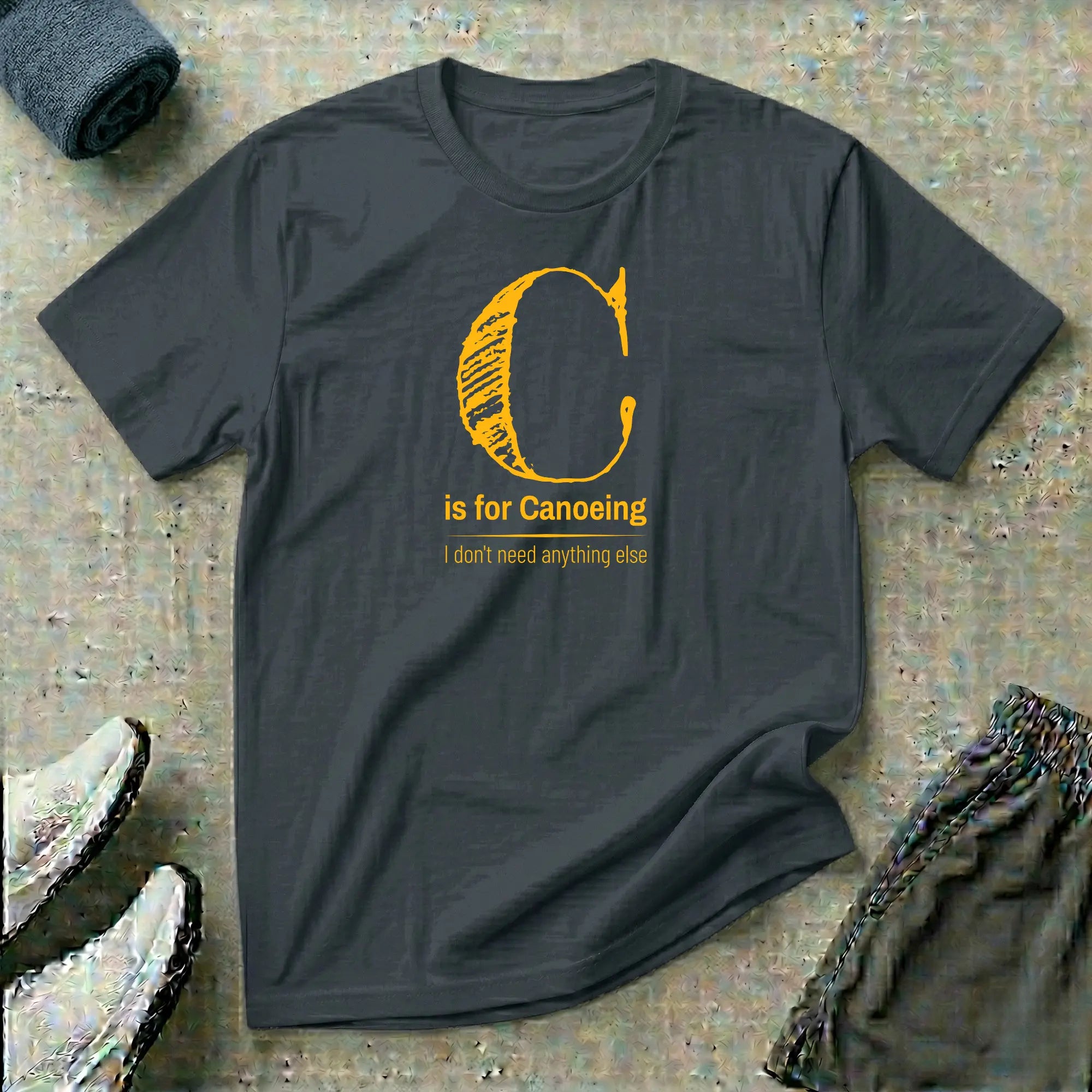 C is for Canoeing. Canoe T-Shirt Printify