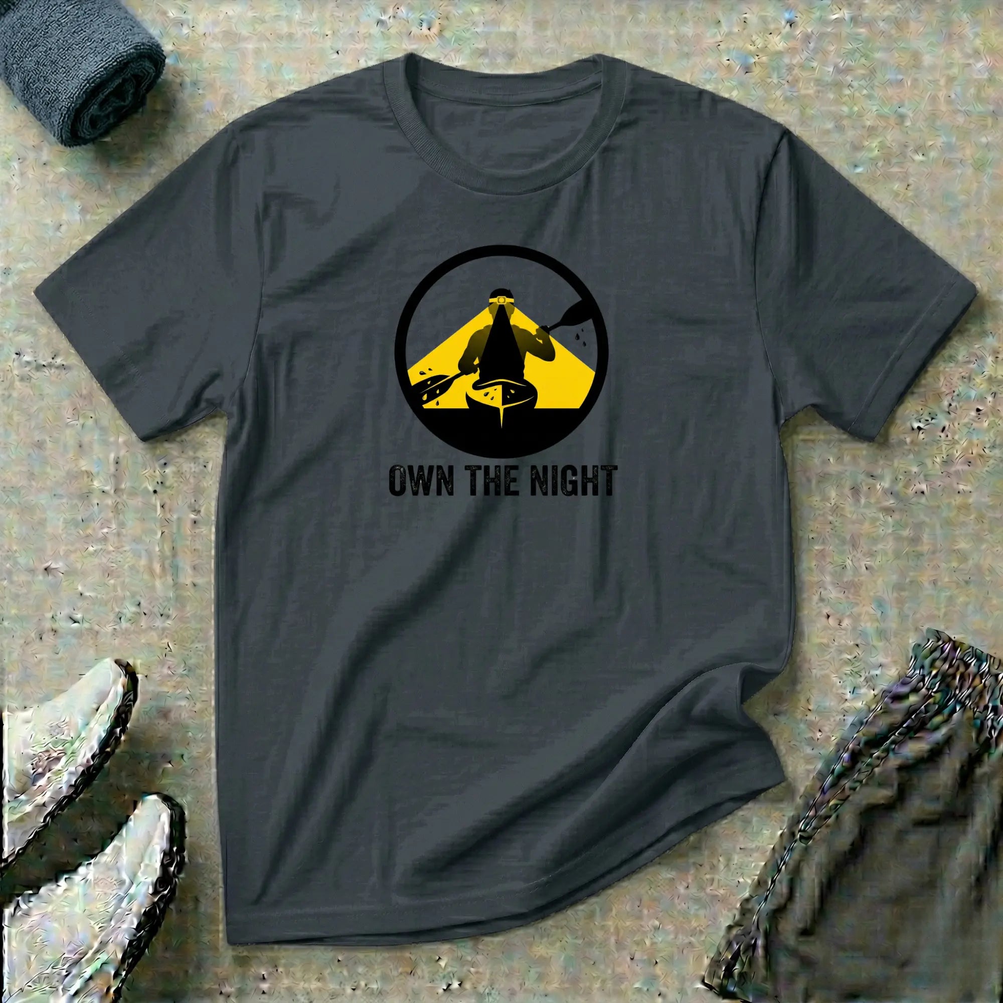 Own The Night. Kayak T-Shirt Printify