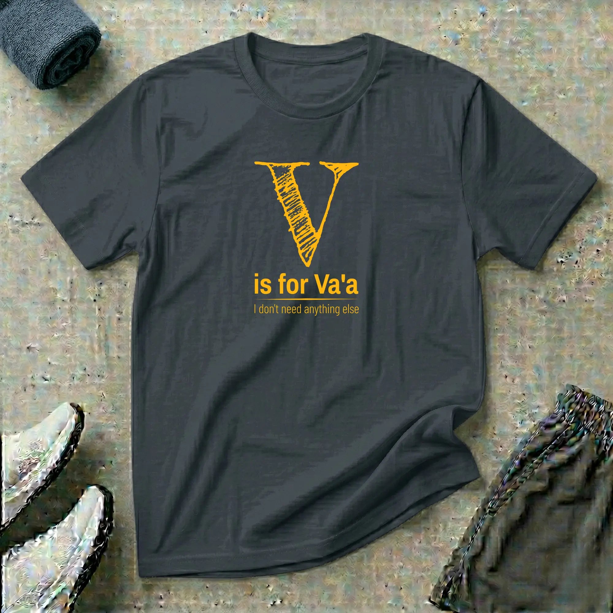 V is for Va'a. Paracanoe T-Shirt Printify