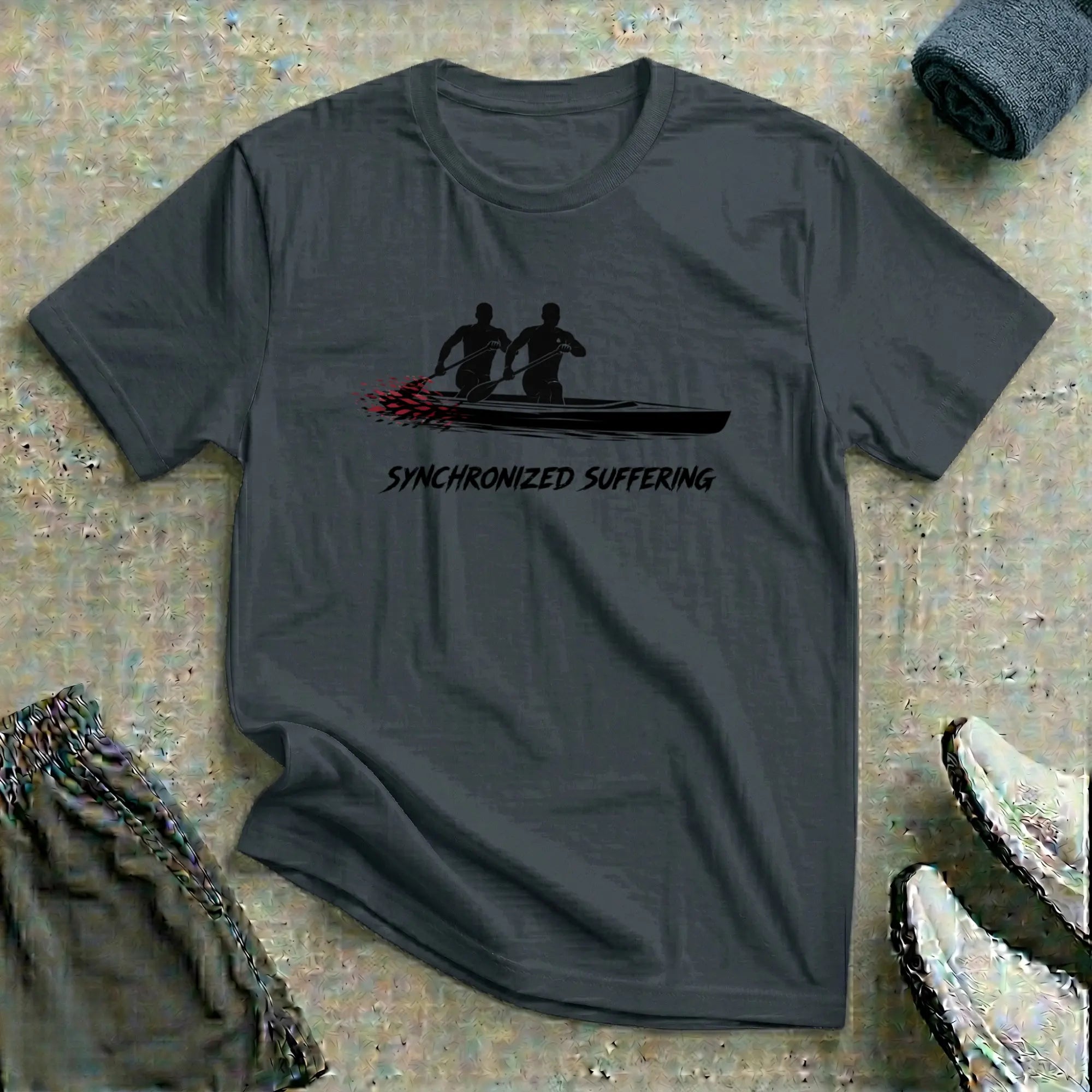 Synchronized Suffering. C2 Canoe Marathon T-Shirt Printify