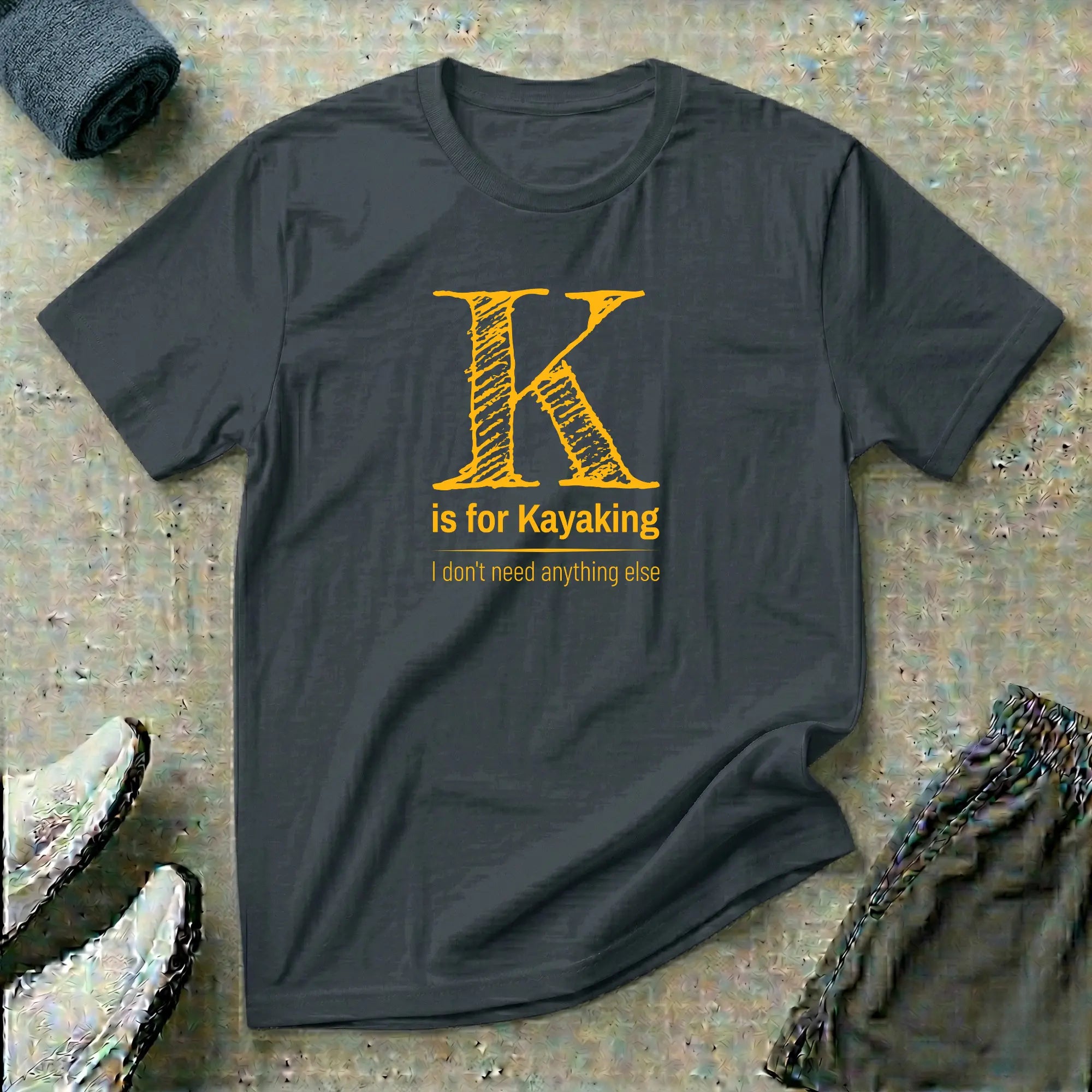K is for Kayaking. Kayak T-Shirt Printify