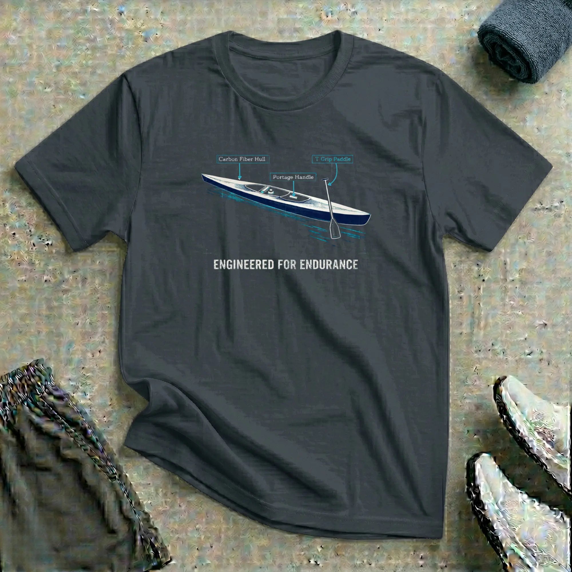 Engineered For Endurance. C1 Canoe T-Shirt Printify