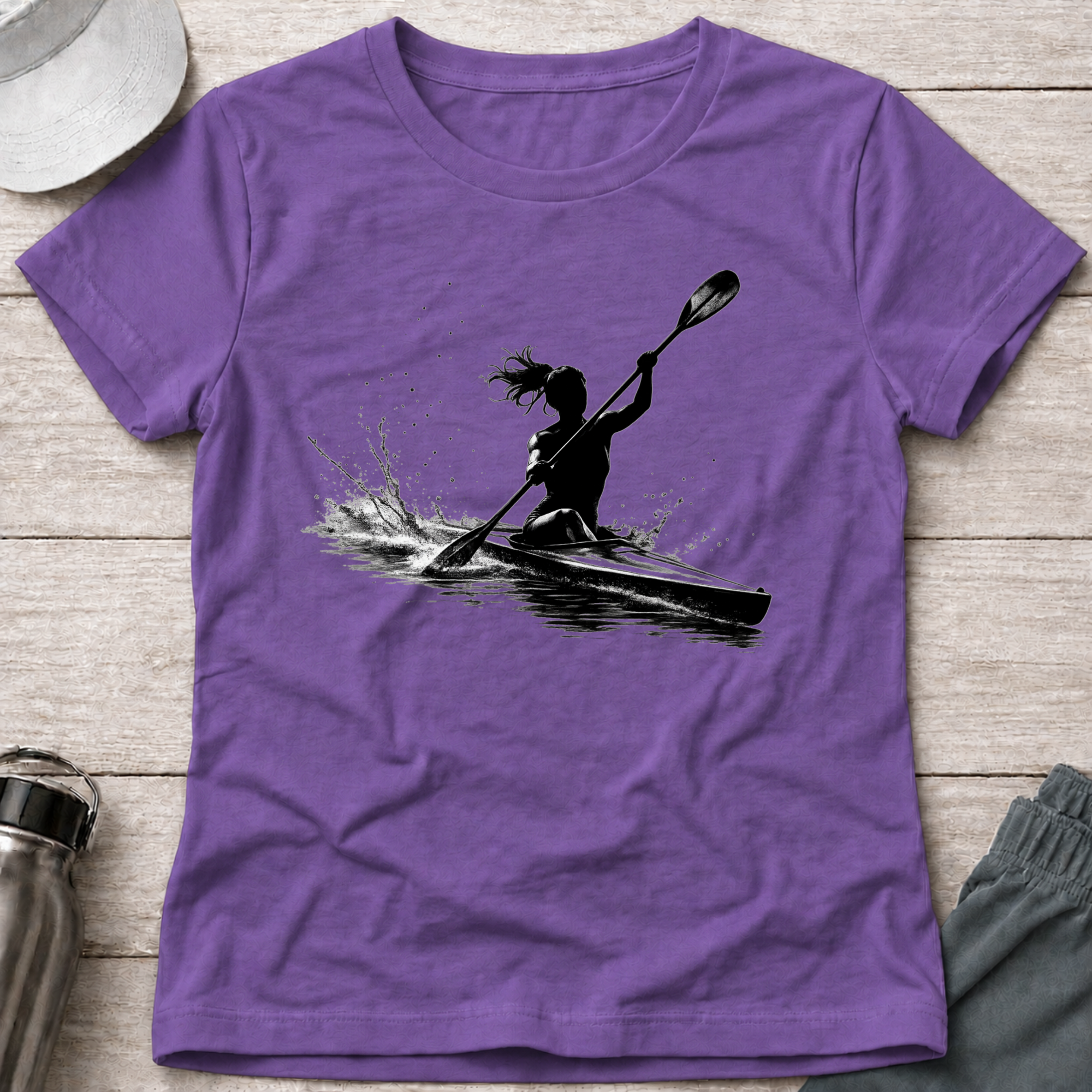 Flow - In Her Element - Fitted Tee 
