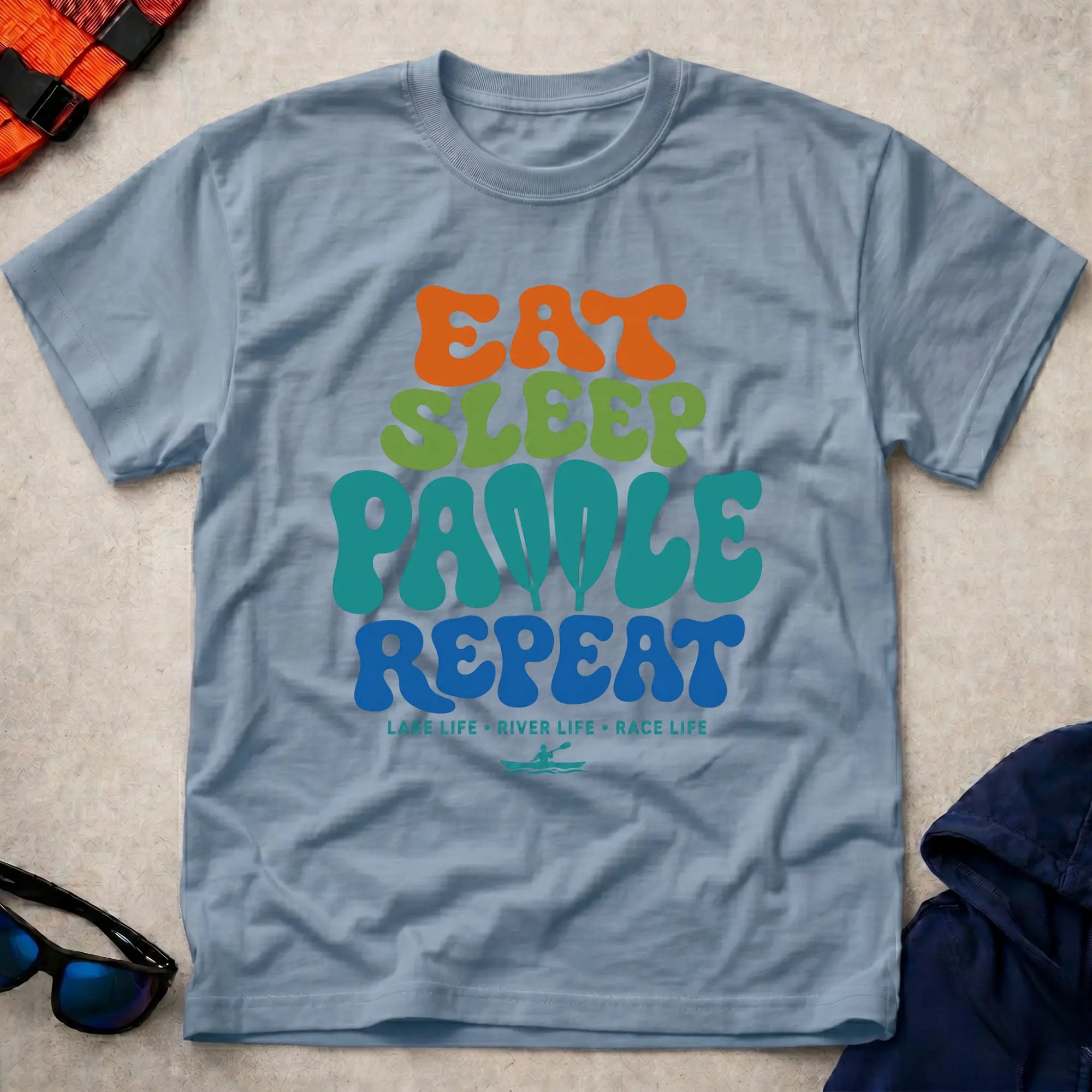 Eat Sleep Paddle T-Shirt 