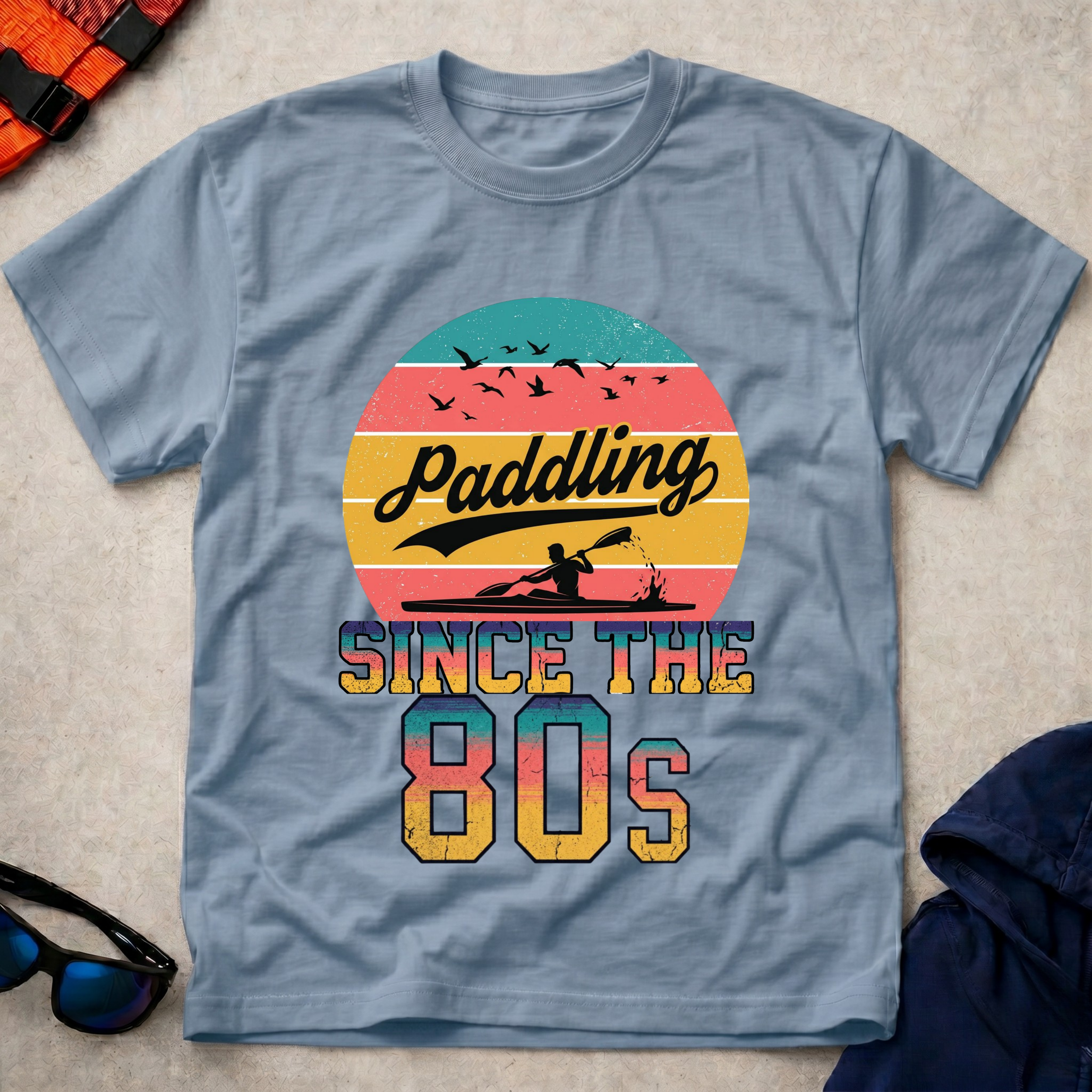 Paddling Since The 80s T-shirt 