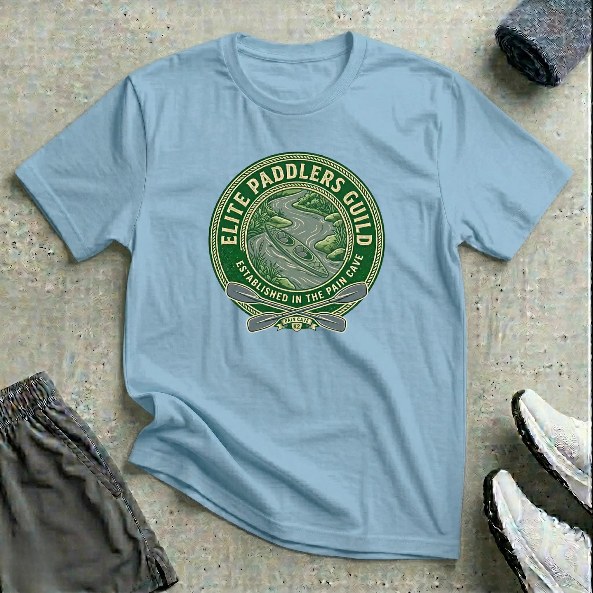 Elite Paddlers Guild. K2 Kayak T-Shirt Printify