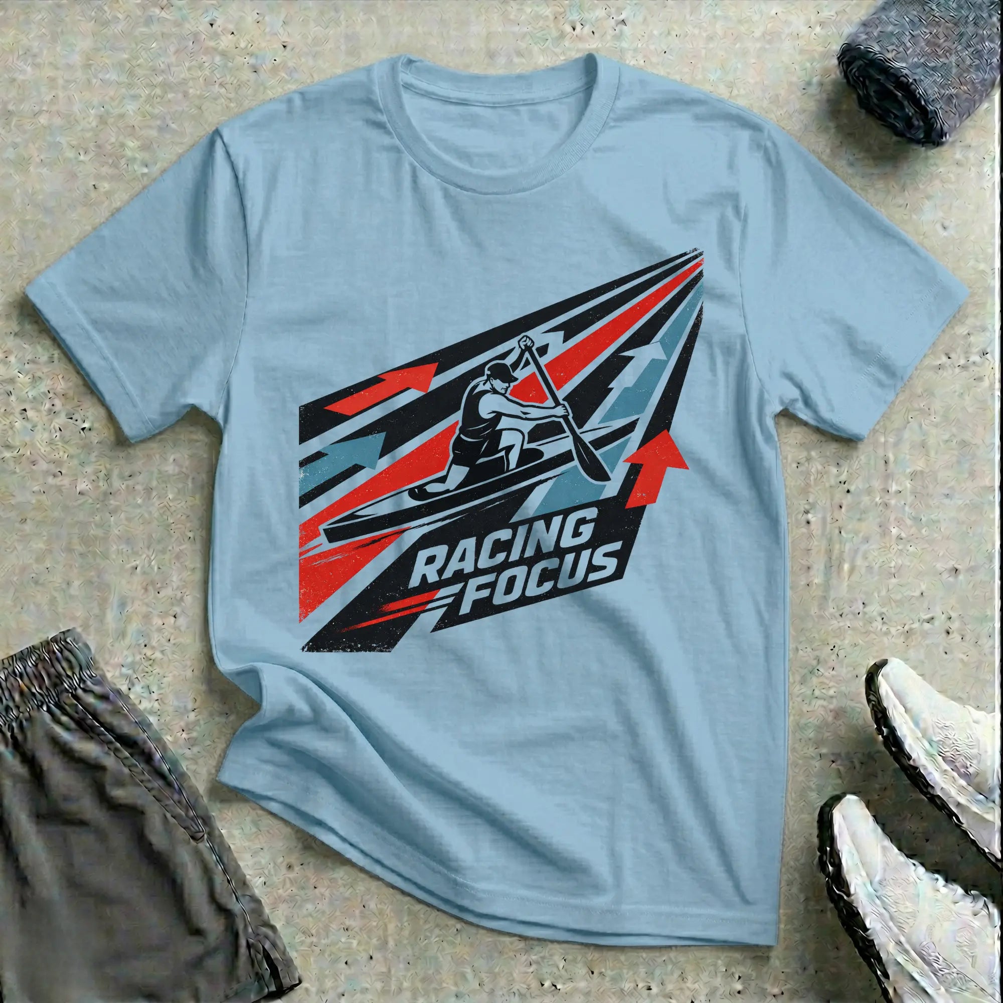 Racing Focus - Canoe T-Shirt Printify