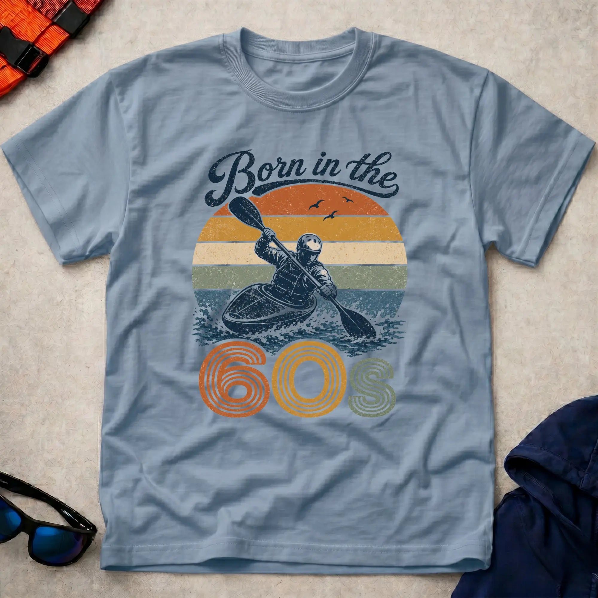 Born In The 60s Whitewater T-shirt